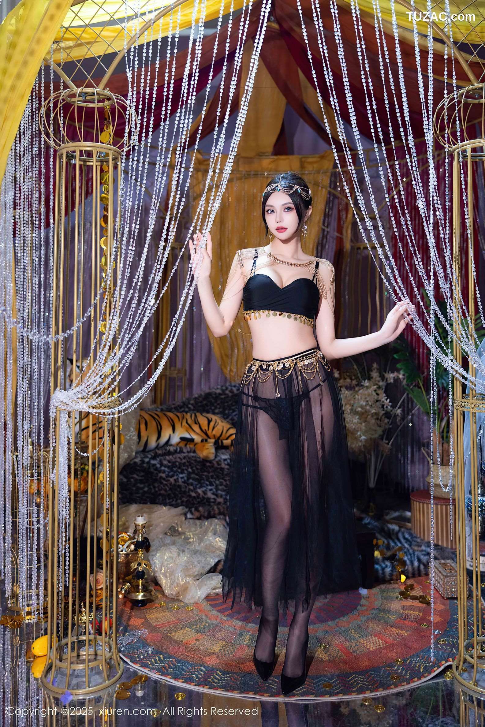 XiuRen秀人网-10018-绮里嘉ula-黑丝异域写真-2025.03.14