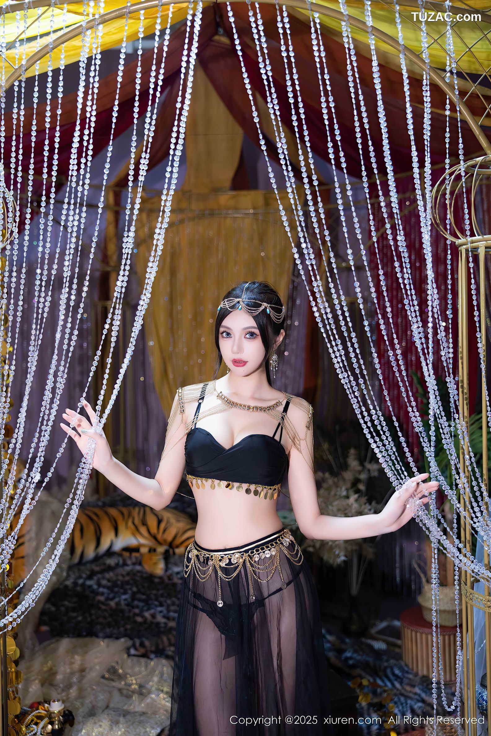 XiuRen秀人网-10018-绮里嘉ula-黑丝异域写真-2025.03.14