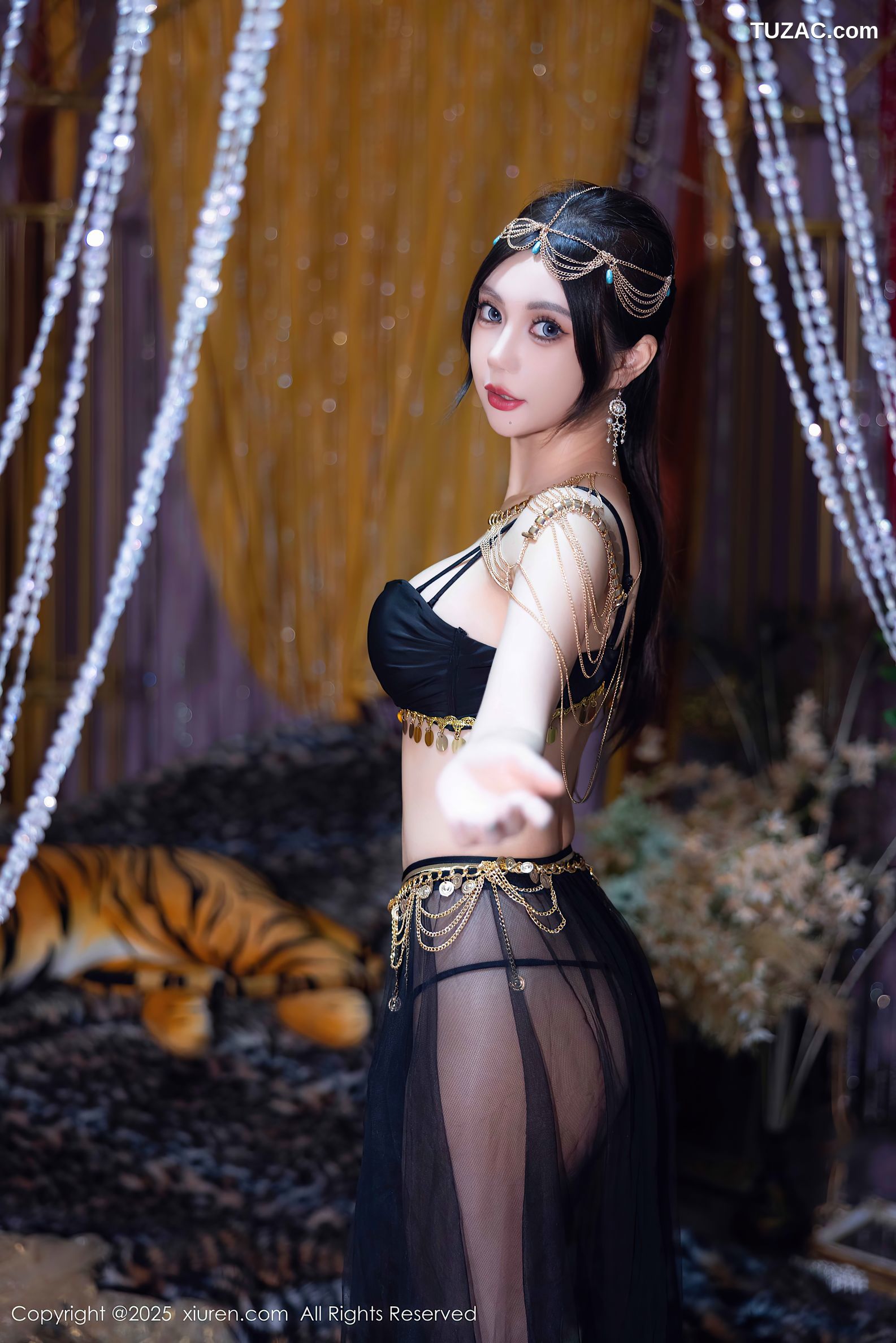 XiuRen秀人网-10018-绮里嘉ula-黑丝异域写真-2025.03.14