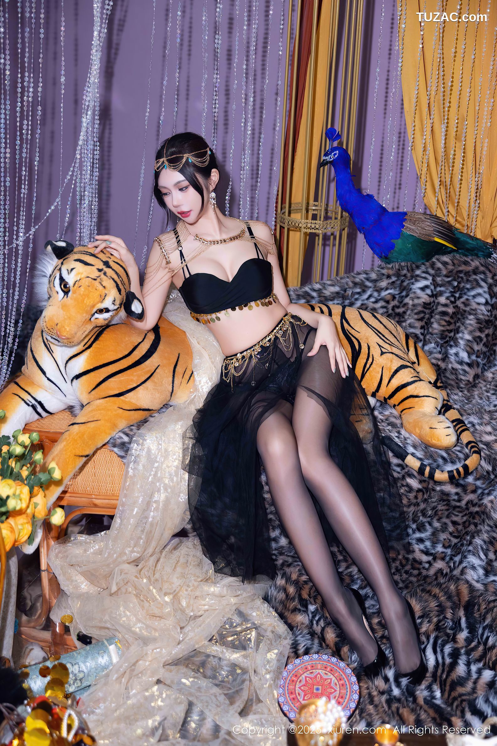 XiuRen秀人网-10018-绮里嘉ula-黑丝异域写真-2025.03.14