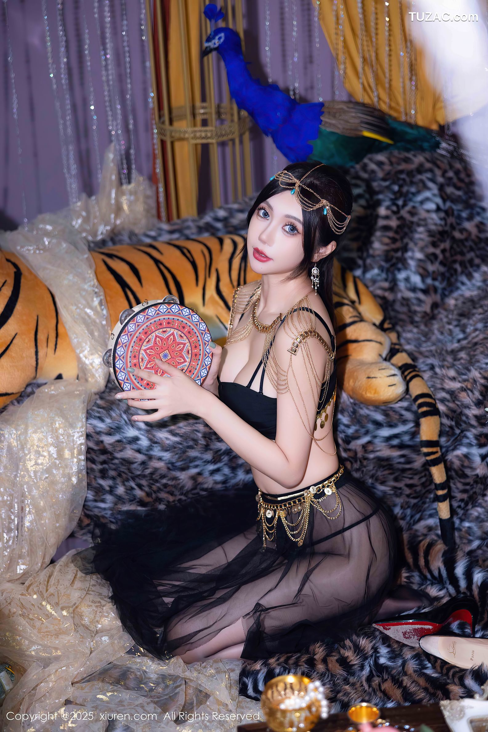 XiuRen秀人网-10018-绮里嘉ula-黑丝异域写真-2025.03.14