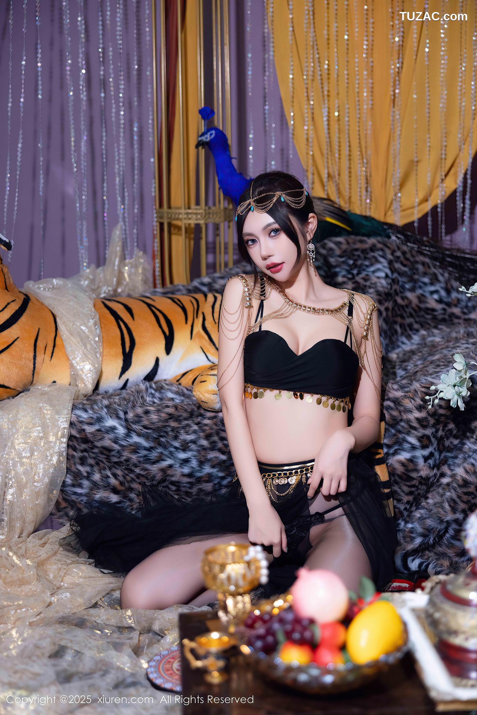 XiuRen秀人网-10018-绮里嘉ula-黑丝异域写真-2025.03.14