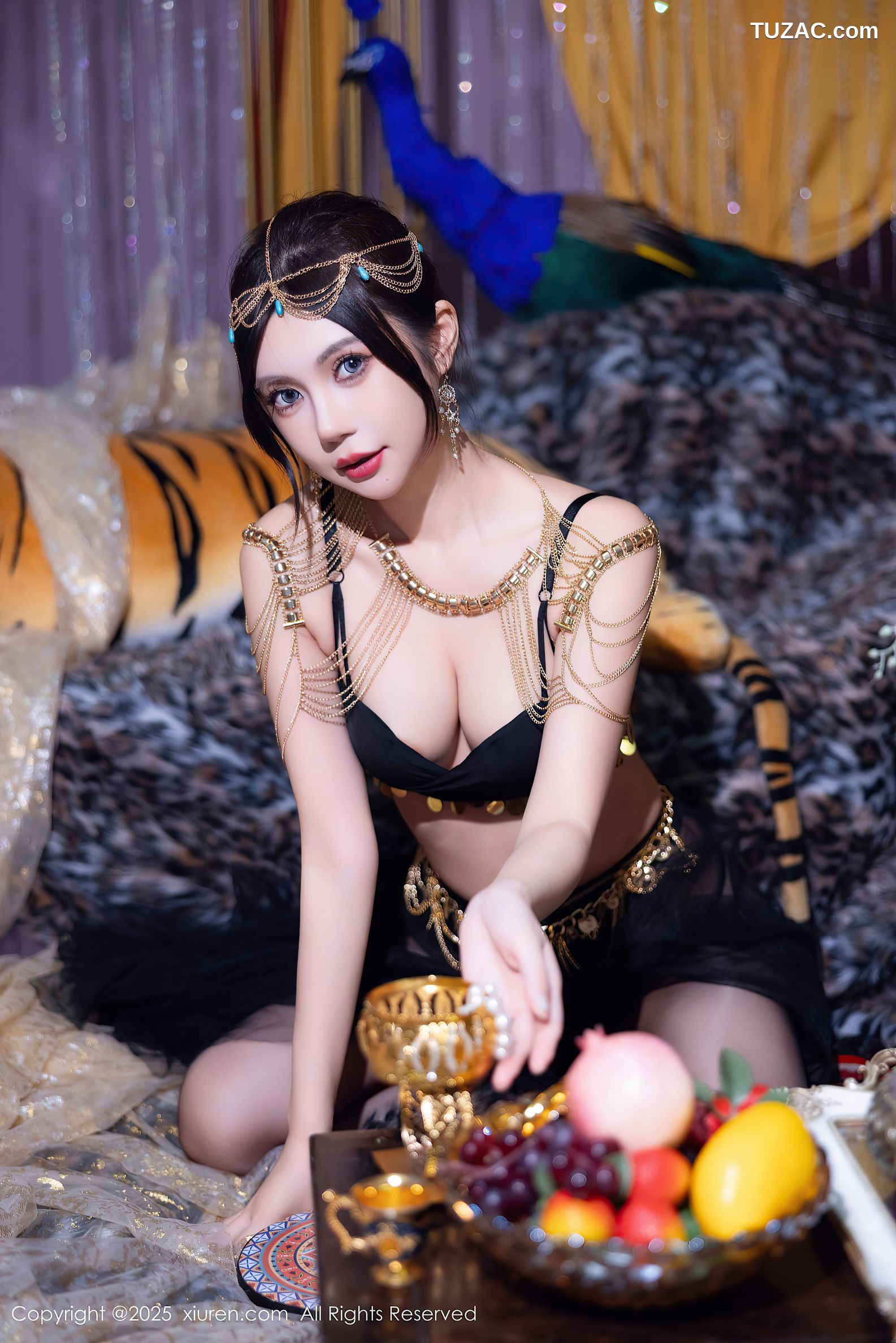 XiuRen秀人网-10018-绮里嘉ula-黑丝异域写真-2025.03.14