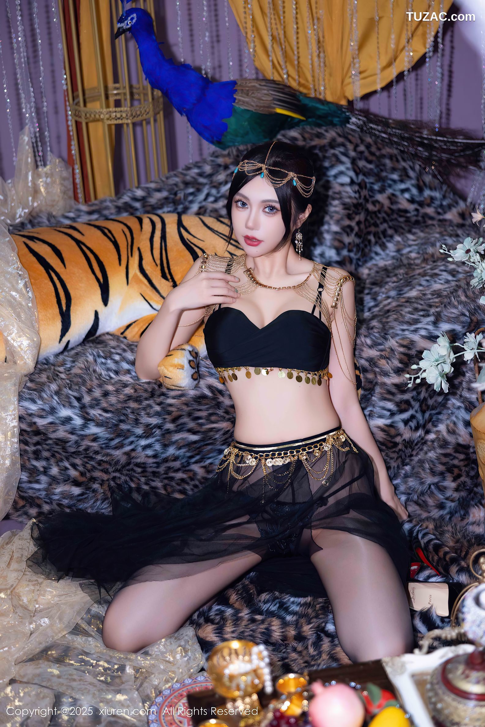 XiuRen秀人网-10018-绮里嘉ula-黑丝异域写真-2025.03.14