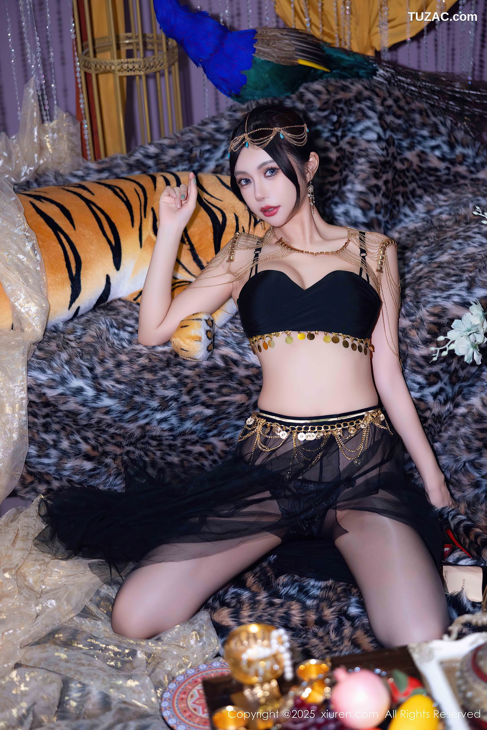 XiuRen秀人网-10018-绮里嘉ula-黑丝异域写真-2025.03.14