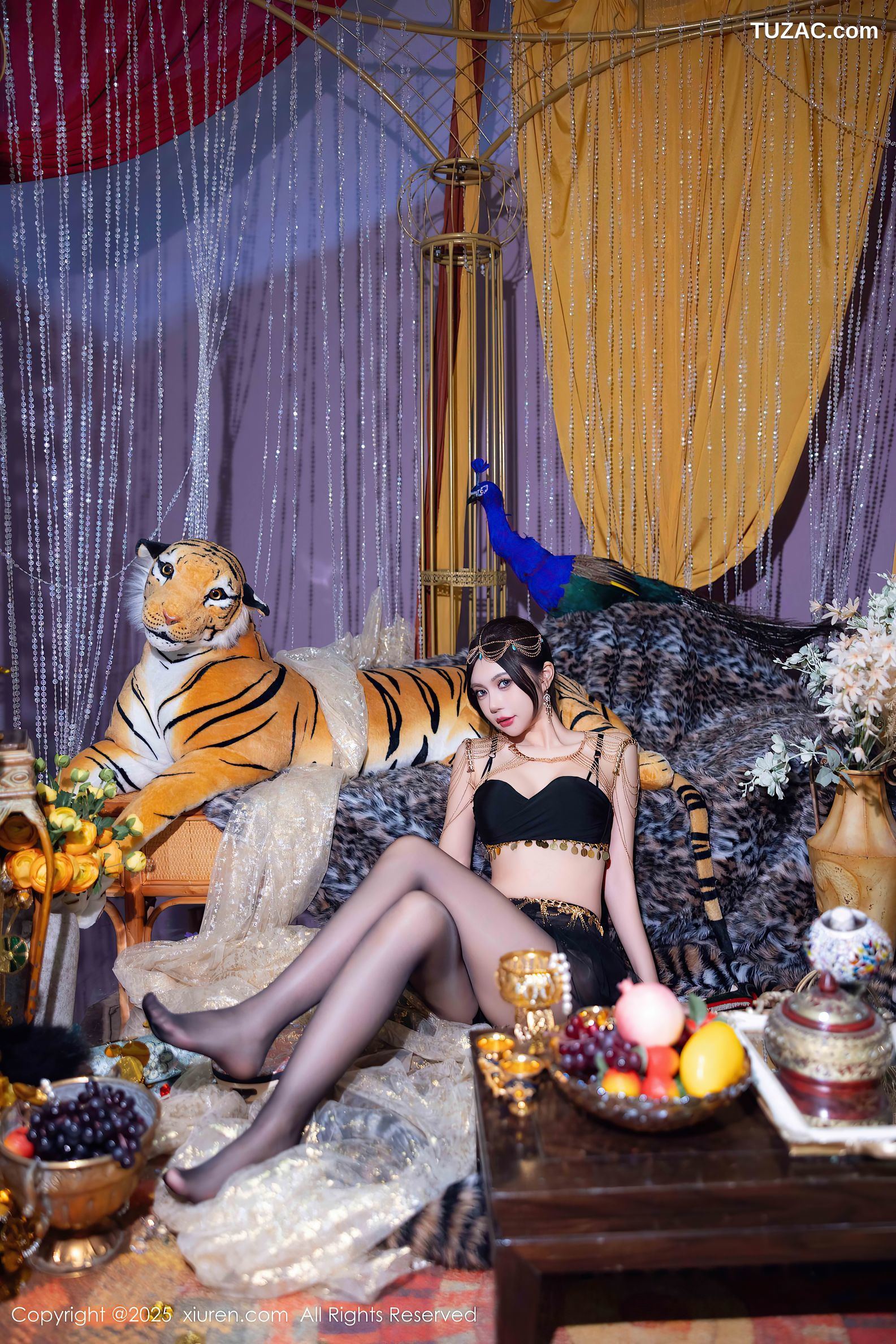 XiuRen秀人网-10018-绮里嘉ula-黑丝异域写真-2025.03.14