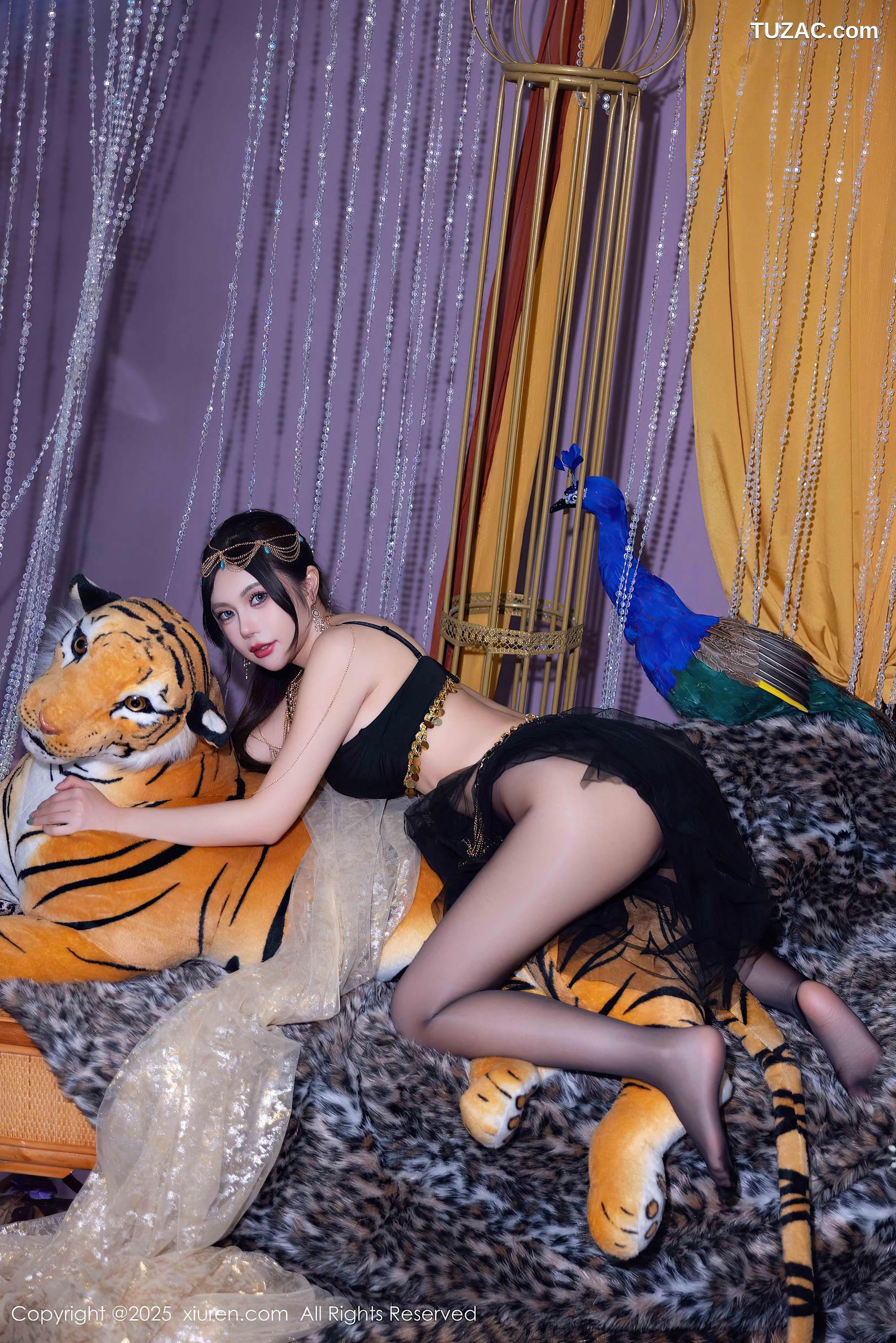 XiuRen秀人网-10018-绮里嘉ula-黑丝异域写真-2025.03.14