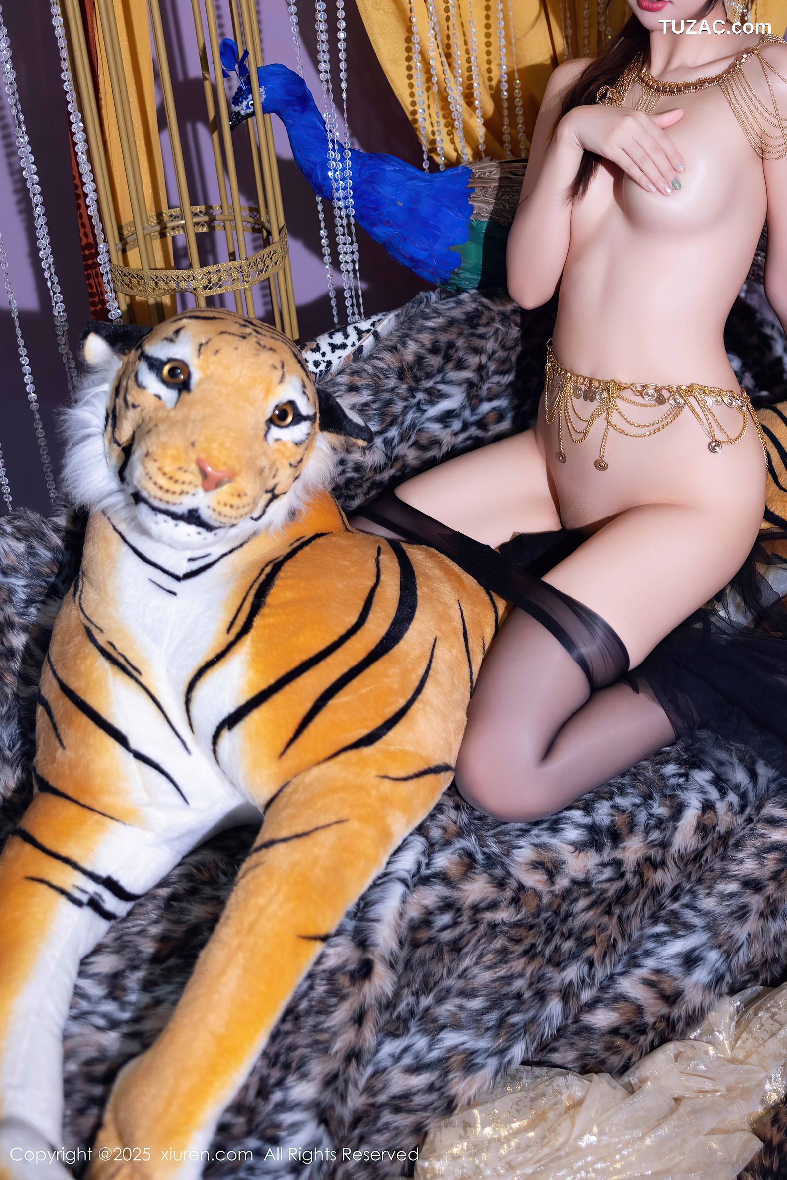 XiuRen秀人网-10018-绮里嘉ula-黑丝异域写真-2025.03.14