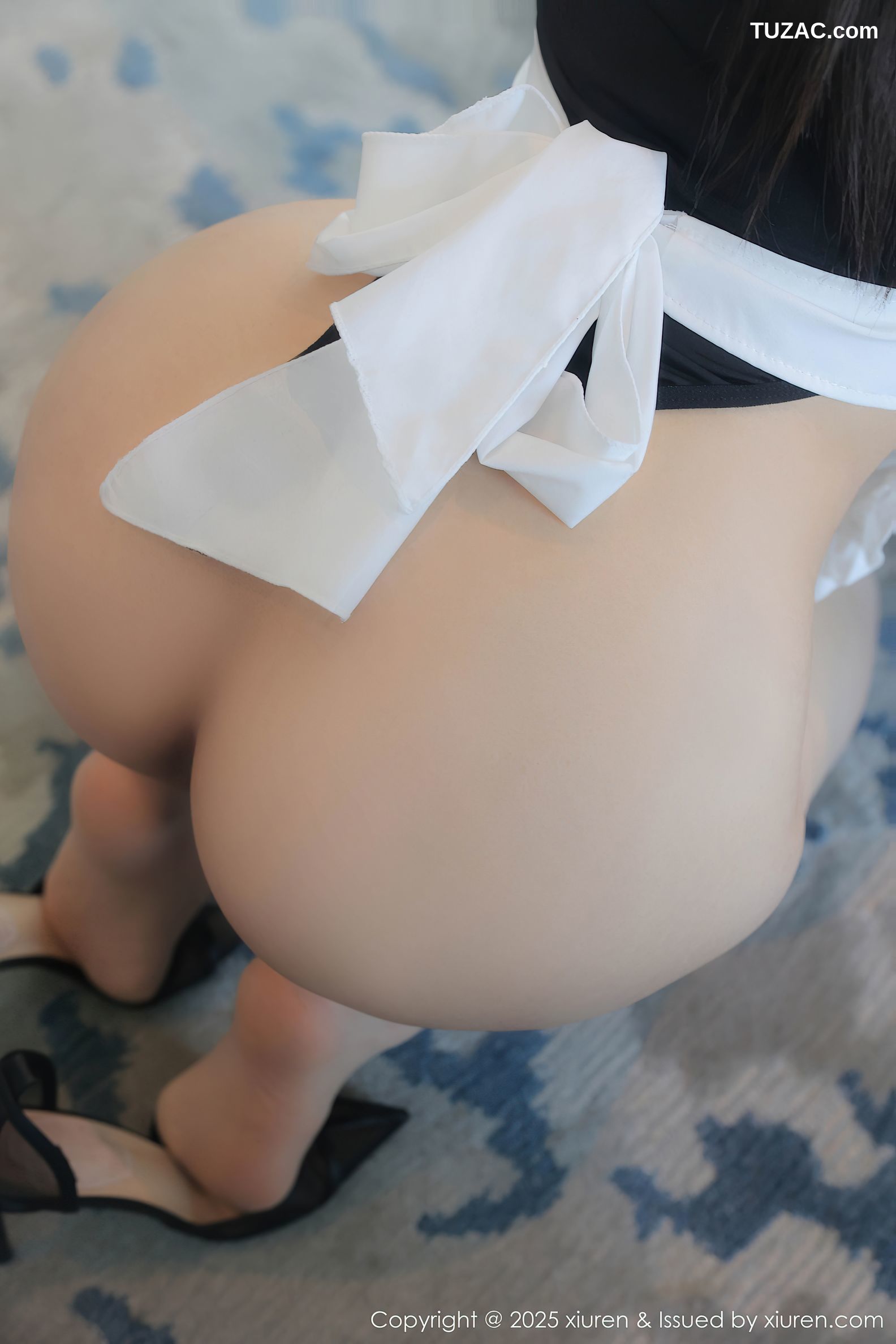 XiuRen秀人网-10024-Candy糖糖-情趣黑白女仆装爆乳-2025.03.14