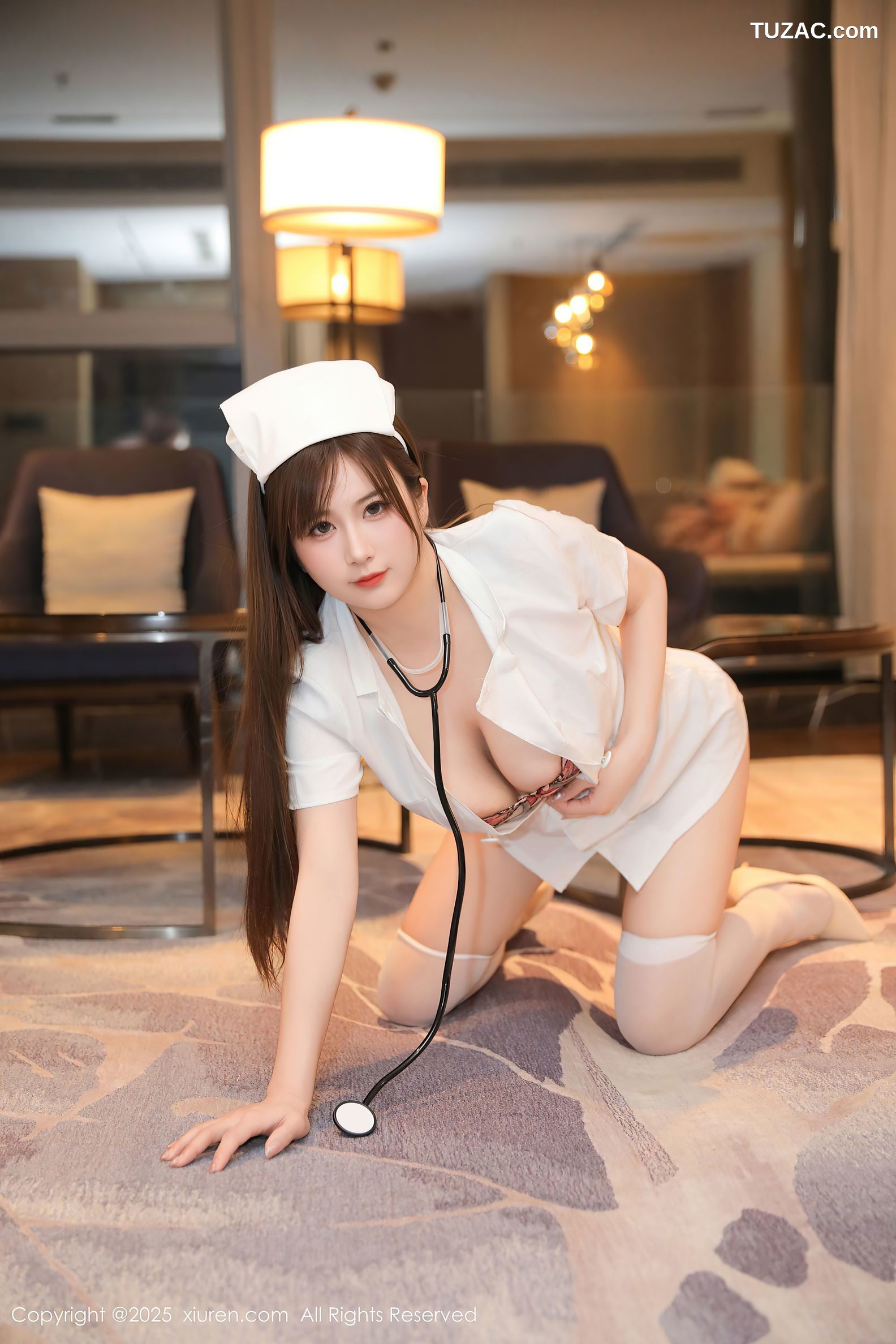 XiuRen秀人网-10089-小肉肉咪-情趣白衣护士服浴室湿身爆乳-2025.03.31