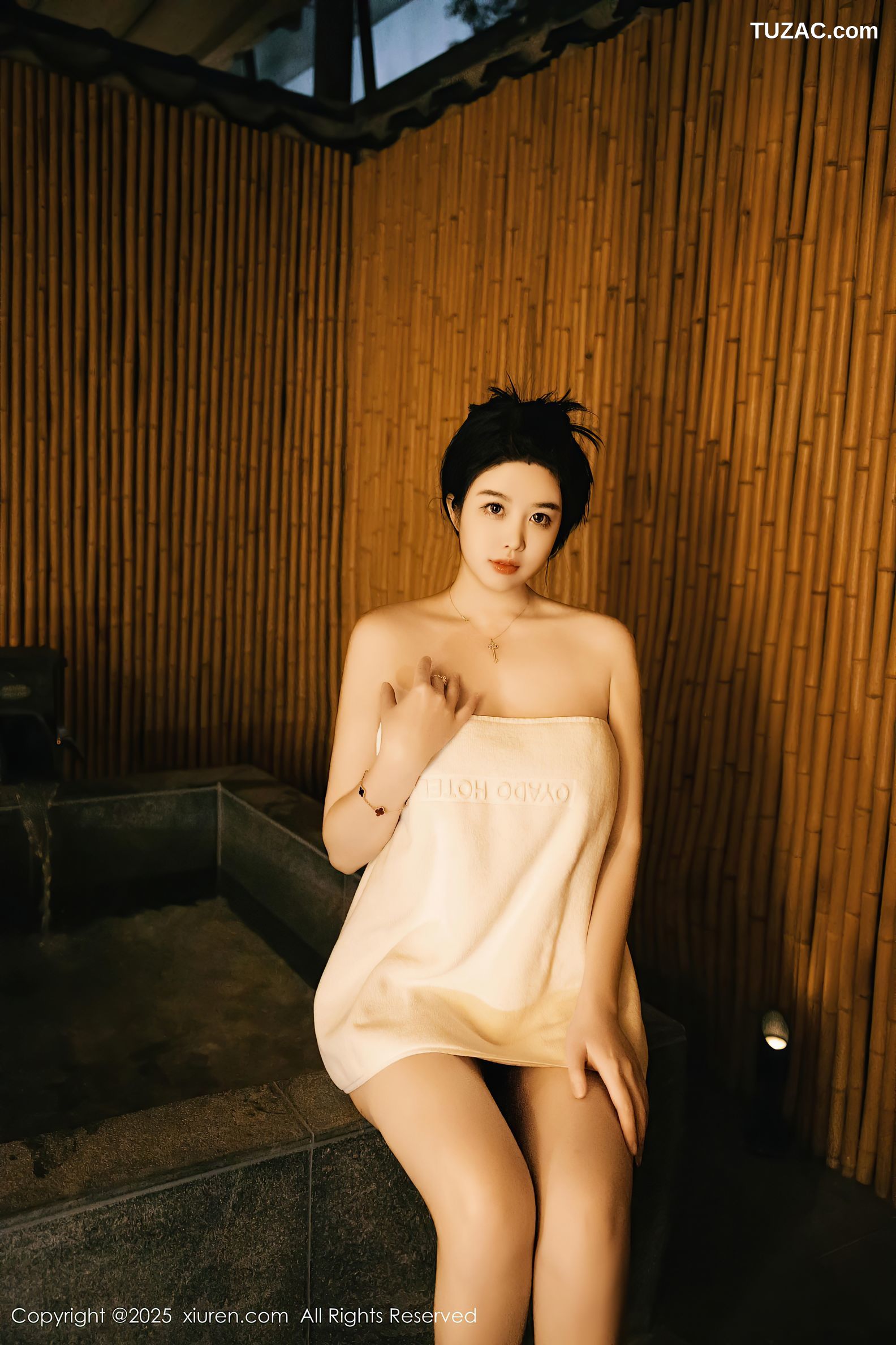 XiuRen秀人网-10091-林若凡F-温泉玉体爆乳翘臀-2025.03.31