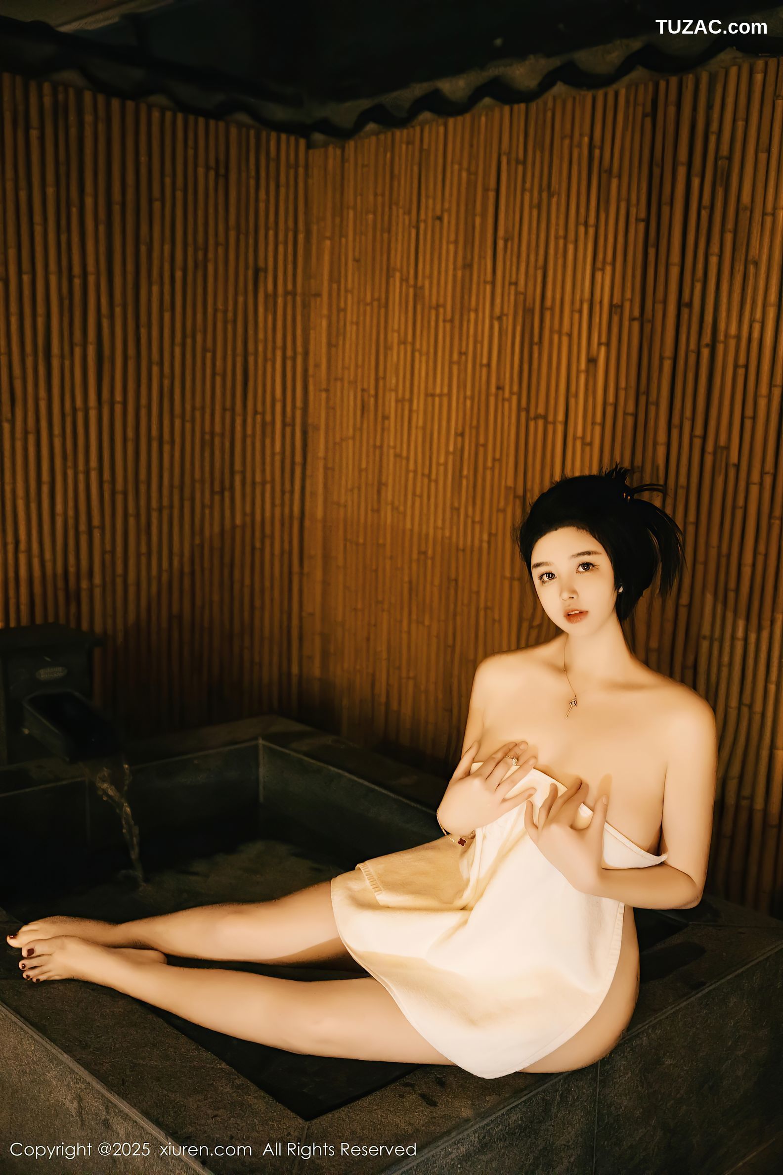 XiuRen秀人网-10091-林若凡F-温泉玉体爆乳翘臀-2025.03.31