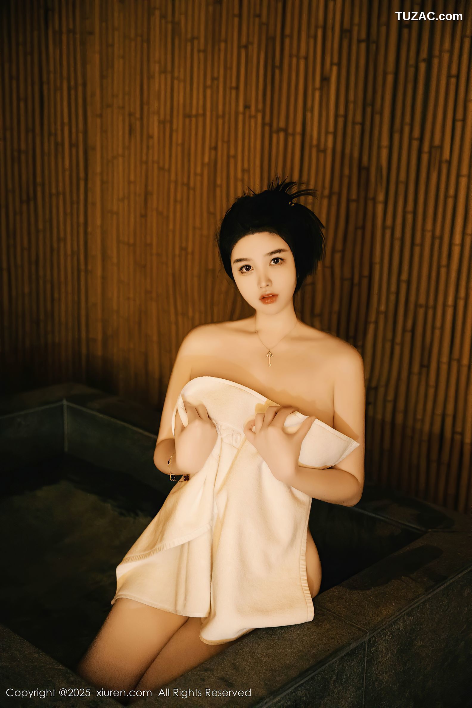 XiuRen秀人网-10091-林若凡F-温泉玉体爆乳翘臀-2025.03.31