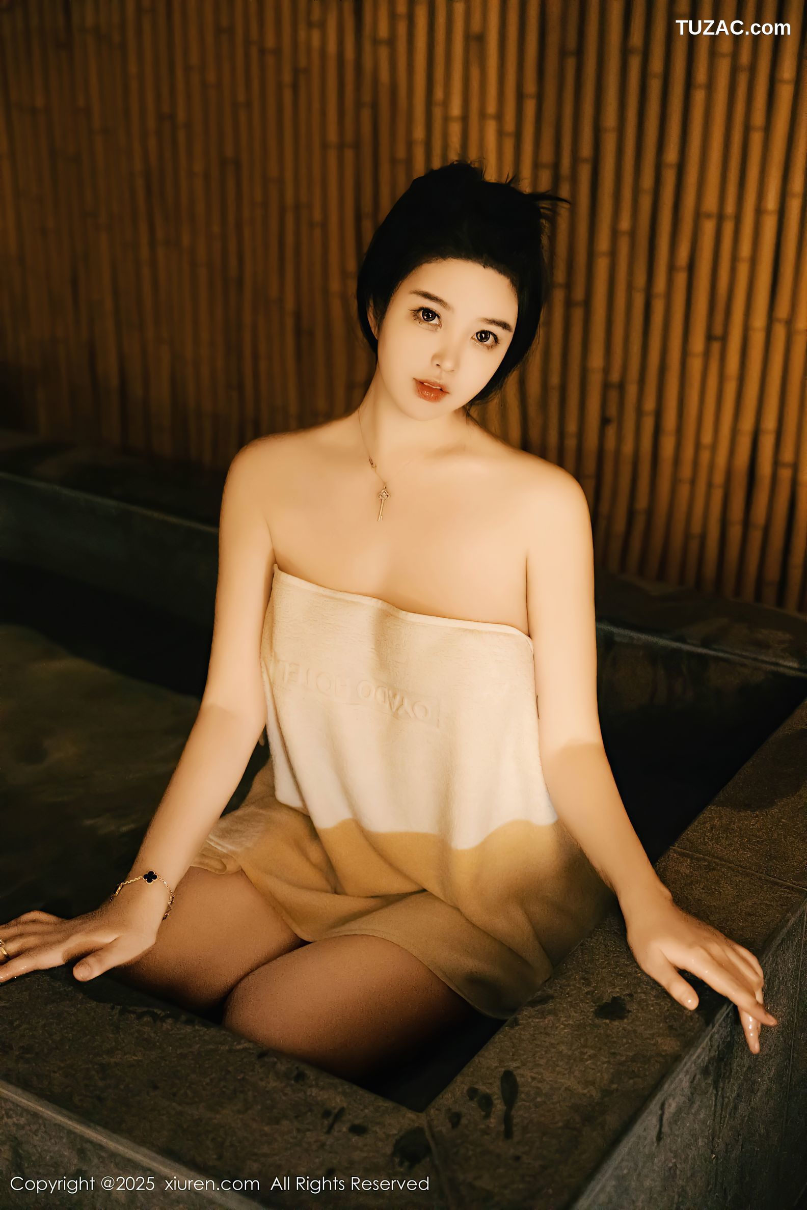 XiuRen秀人网-10091-林若凡F-温泉玉体爆乳翘臀-2025.03.31