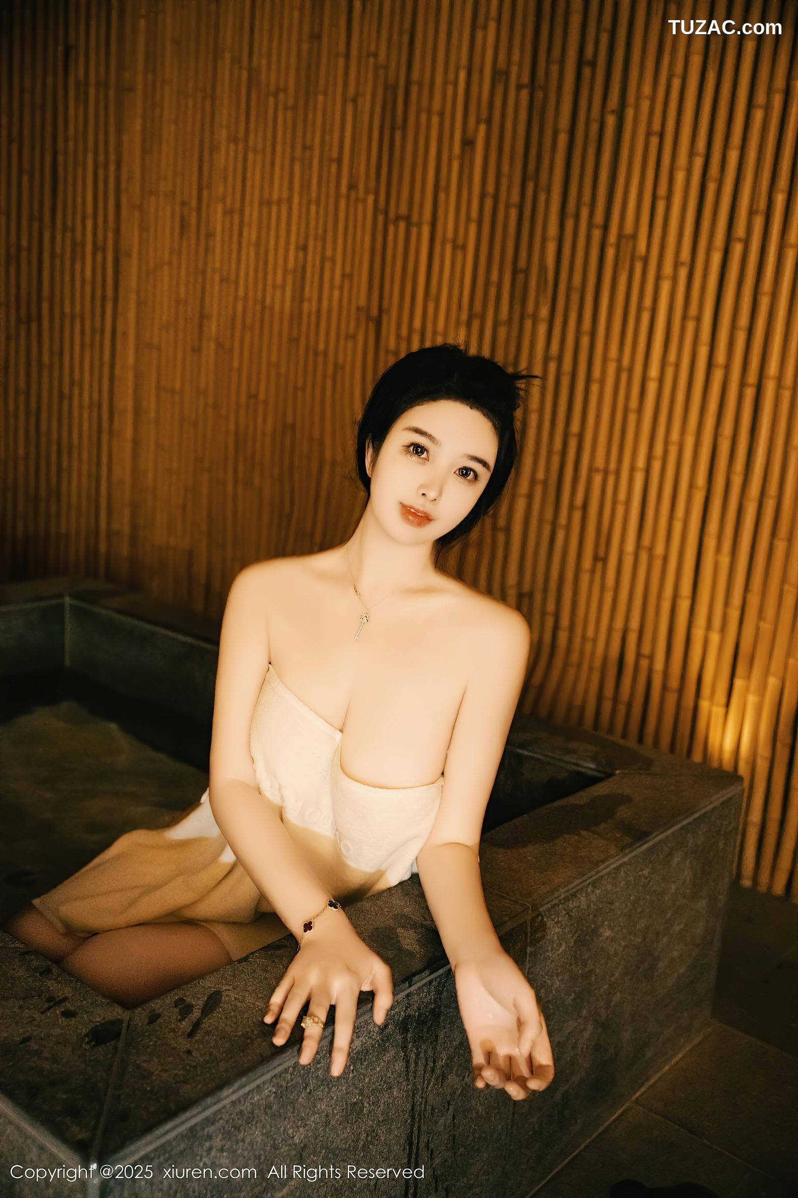 XiuRen秀人网-10091-林若凡F-温泉玉体爆乳翘臀-2025.03.31