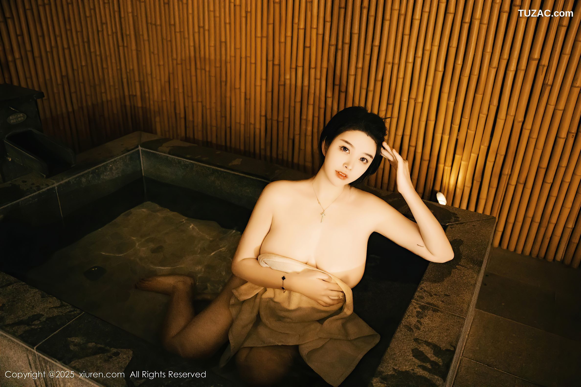 XiuRen秀人网-10091-林若凡F-温泉玉体爆乳翘臀-2025.03.31