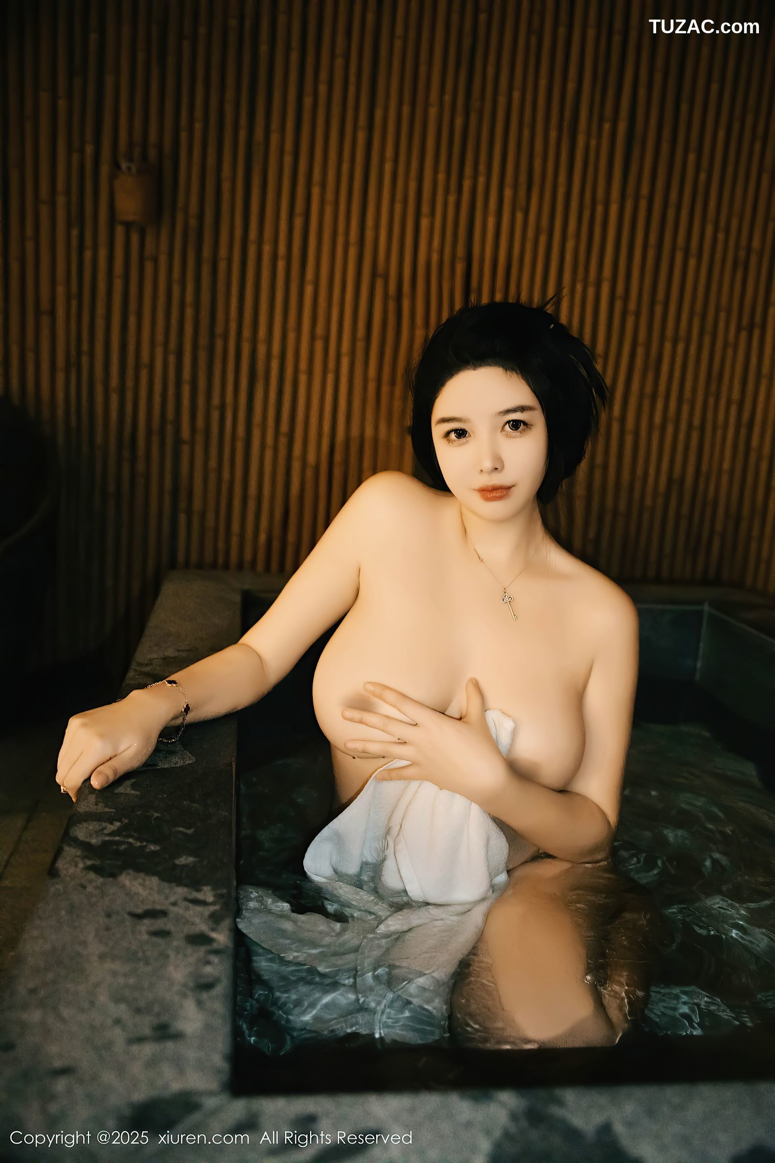 XiuRen秀人网-10091-林若凡F-温泉玉体爆乳翘臀-2025.03.31