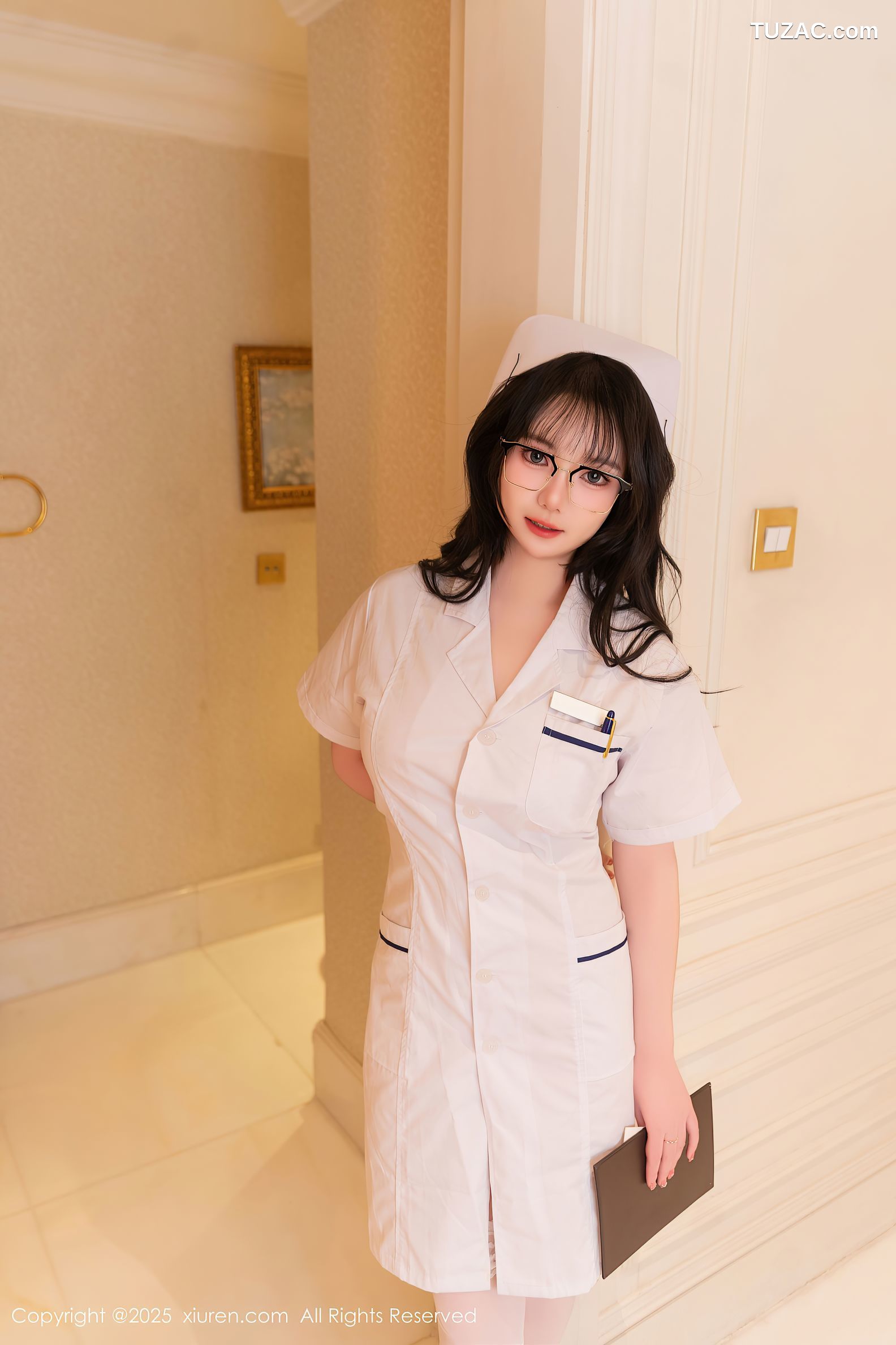 XiuRen秀人网-10152-软情-情趣护士服撒娇室内调教绑缚爆乳-2025.04.14