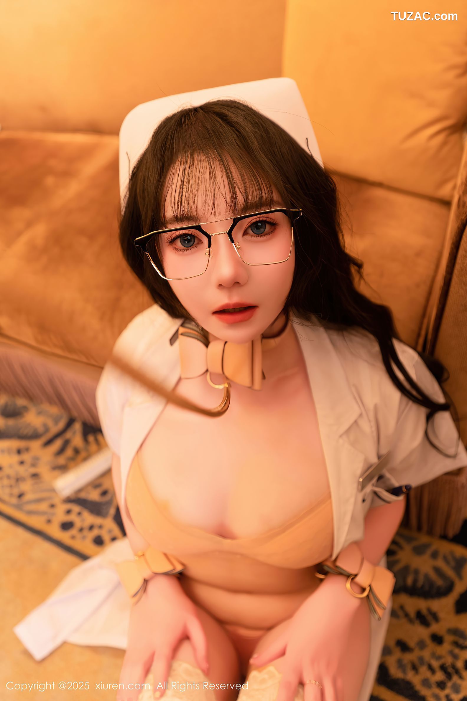 XiuRen秀人网-10152-软情-情趣护士服撒娇室内调教绑缚爆乳-2025.04.14