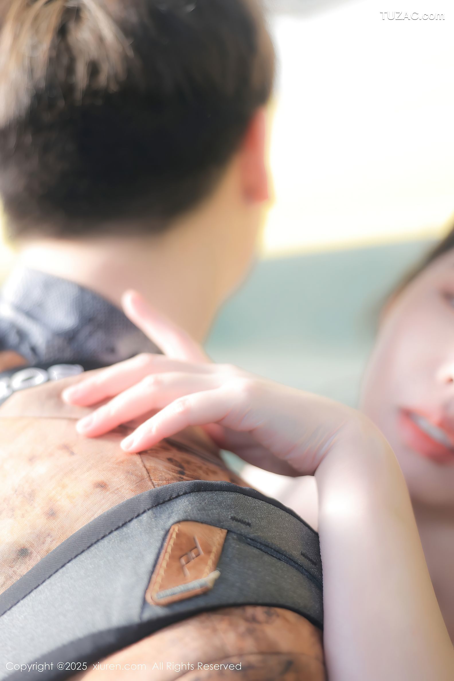 XiuRen秀人网-10155-白茹雪Abby-性感蓝黑色空姐制服诱惑-2025.04.14