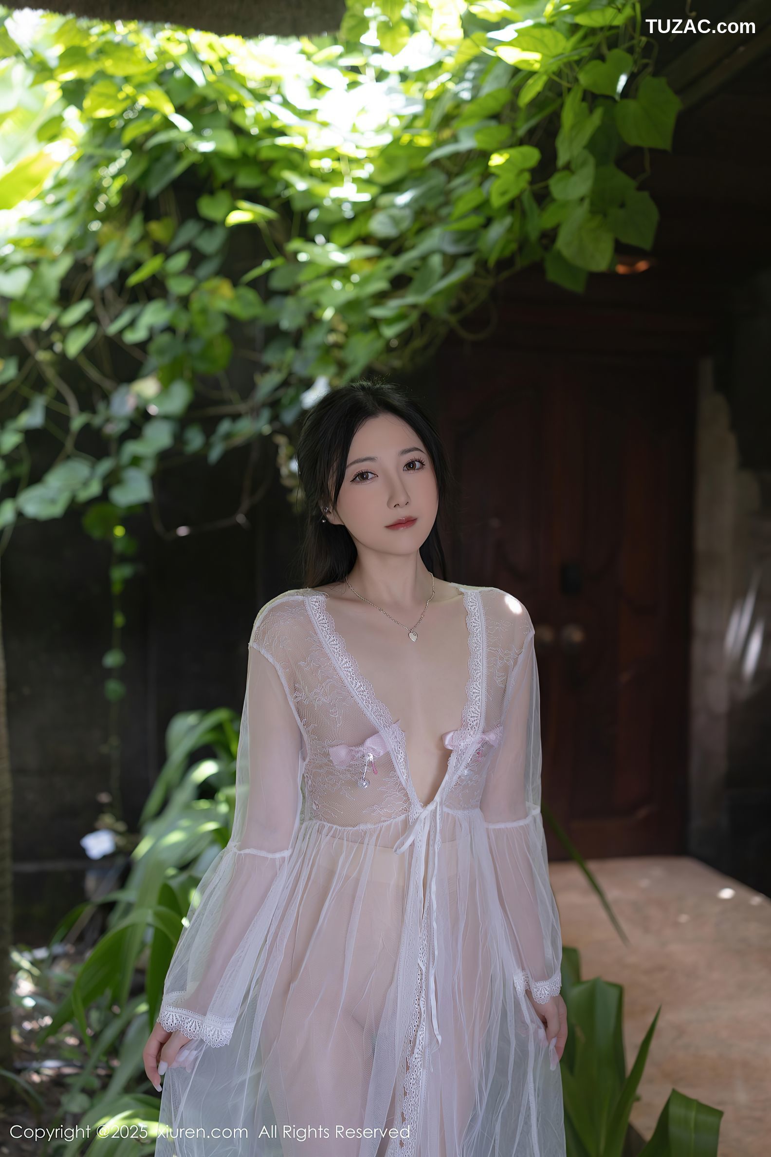 XiuRen秀人网-10173-鱼子酱Fish-古风透视白纱裙真空裸体-2025.04.18