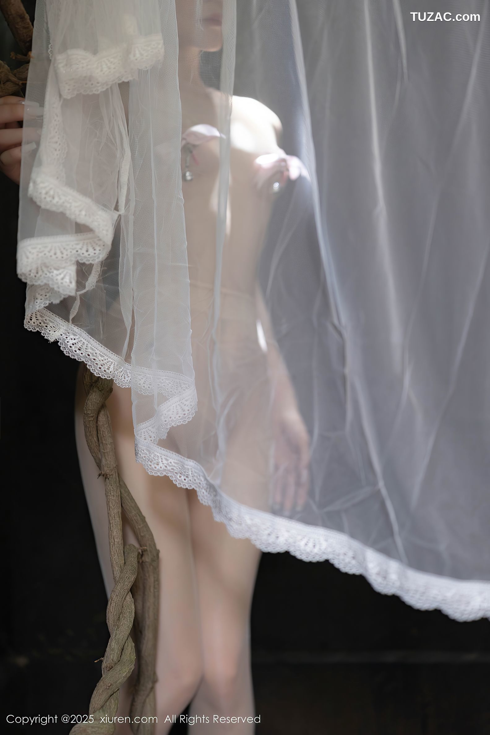 XiuRen秀人网-10173-鱼子酱Fish-古风透视白纱裙真空裸体-2025.04.18