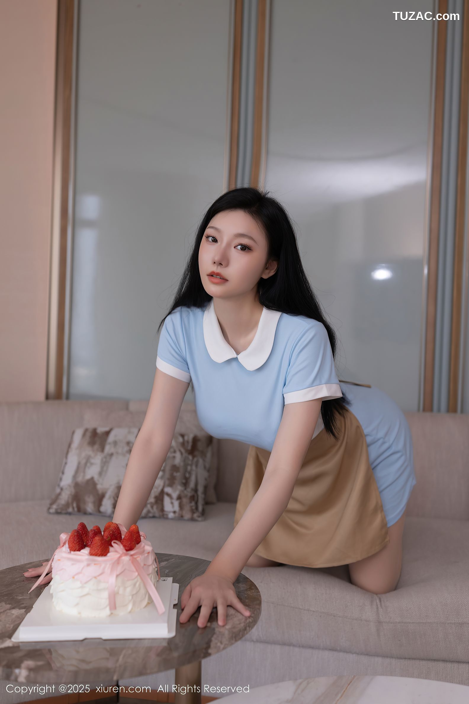 XiuRen秀人网-10214-安然anran-肉色内衣肉丝爆乳-2025.04.28