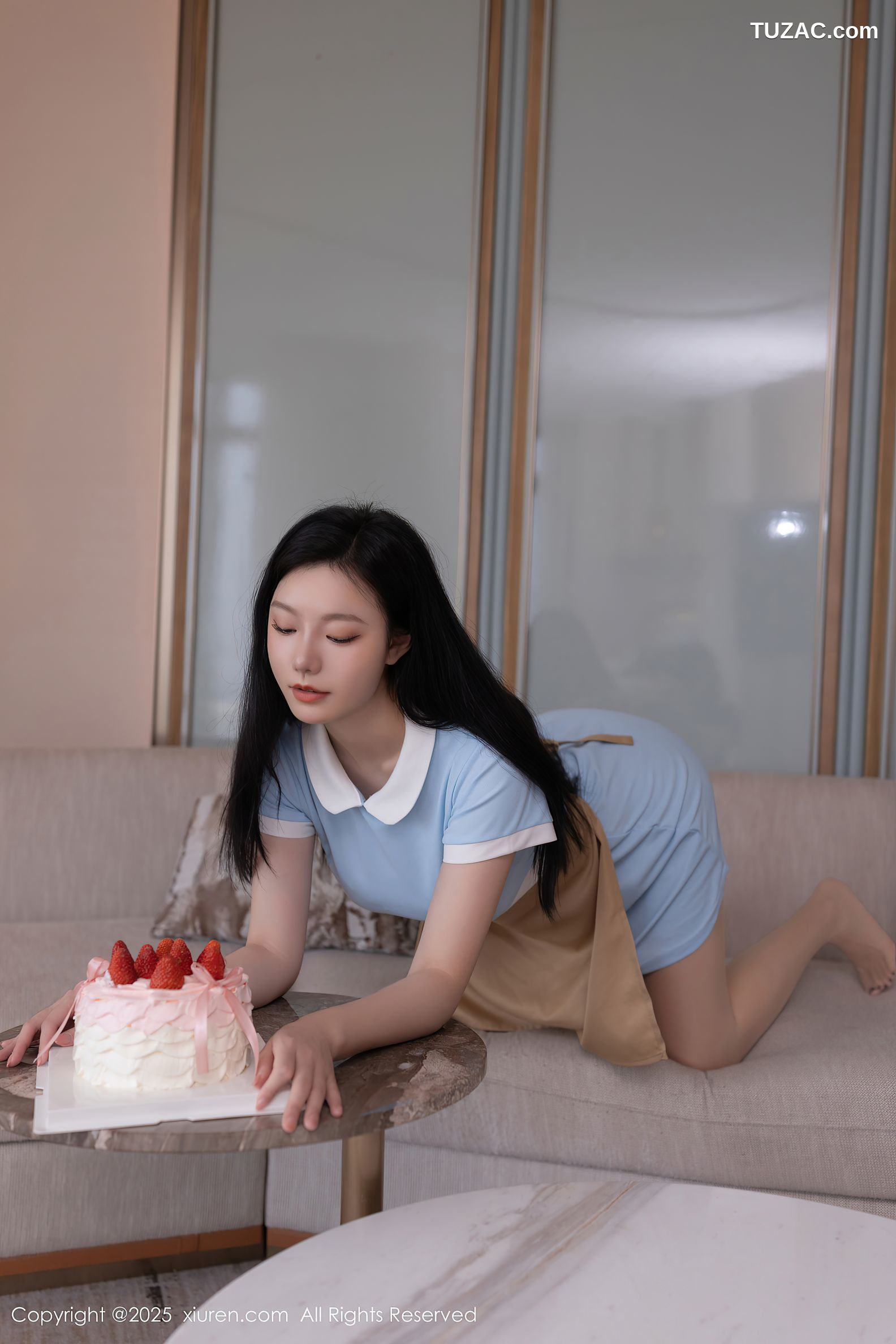 XiuRen秀人网-10214-安然anran-肉色内衣肉丝爆乳-2025.04.28