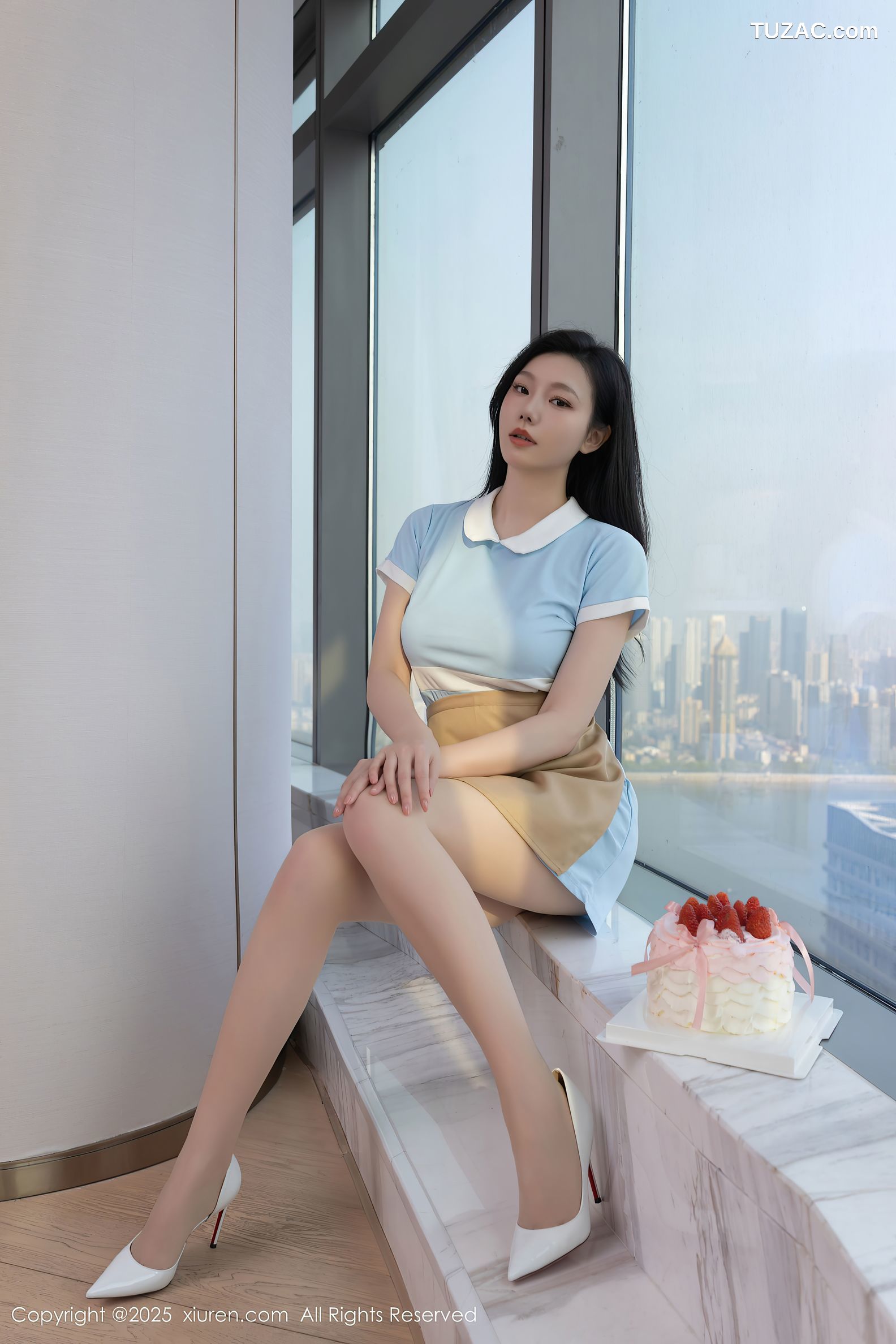 XiuRen秀人网-10214-安然anran-肉色内衣肉丝爆乳-2025.04.28