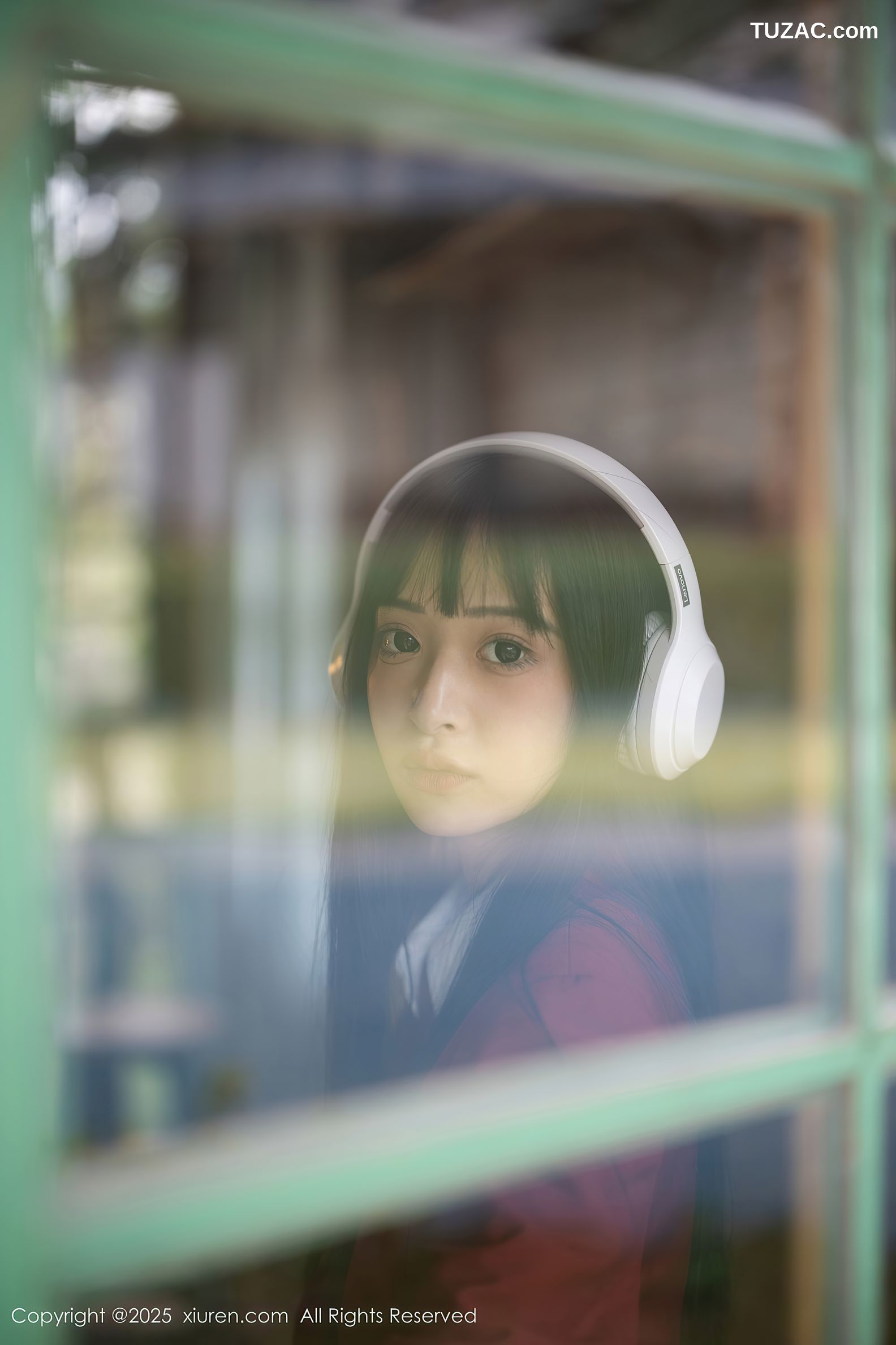 XiuRen秀人网-10215-茂木希子-新人红色长裙白色内衣肉丝-2025.04.29