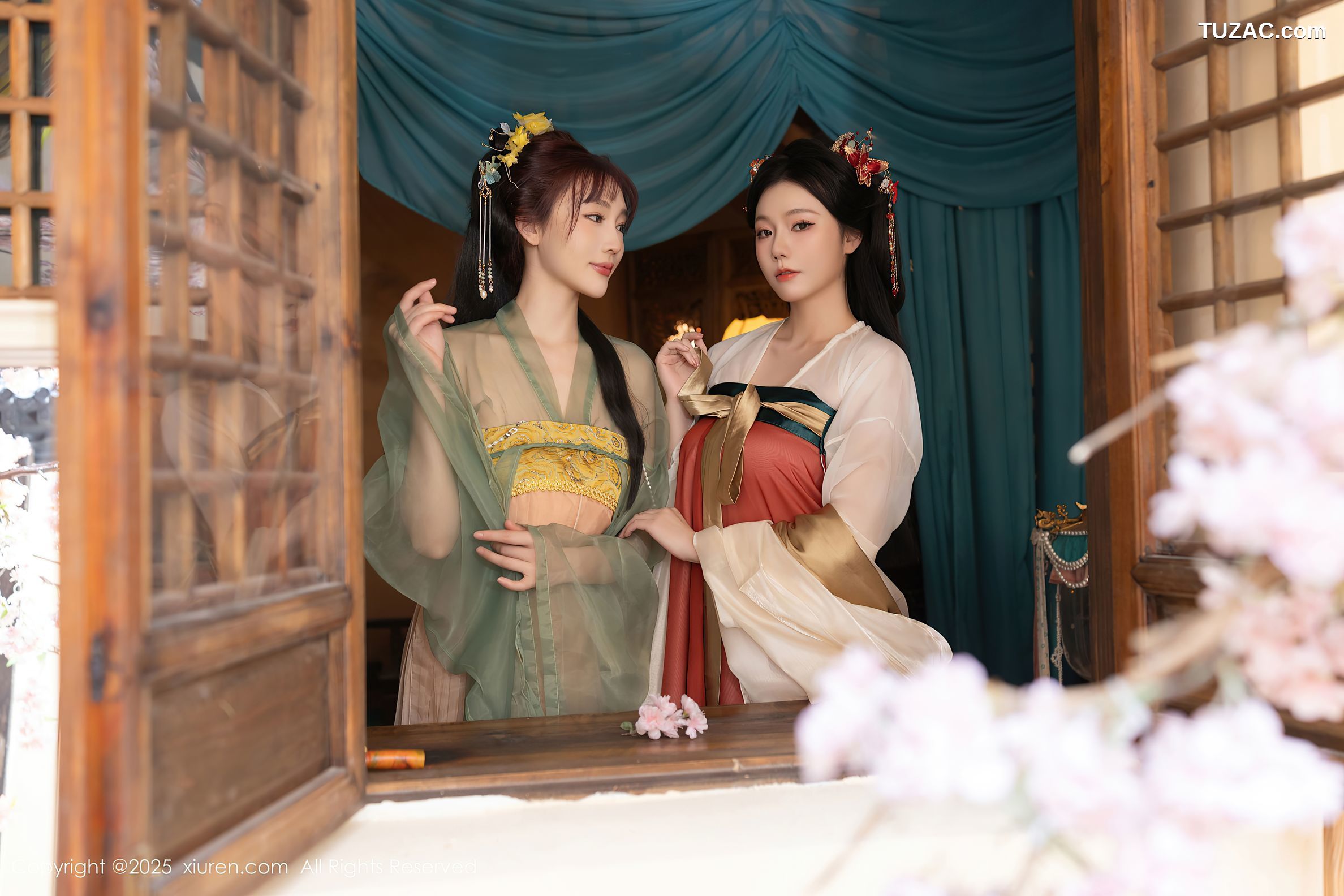 XiuRen秀人网-10223-陆萱萱-安然anran-古装姐妹花-2025.04.29