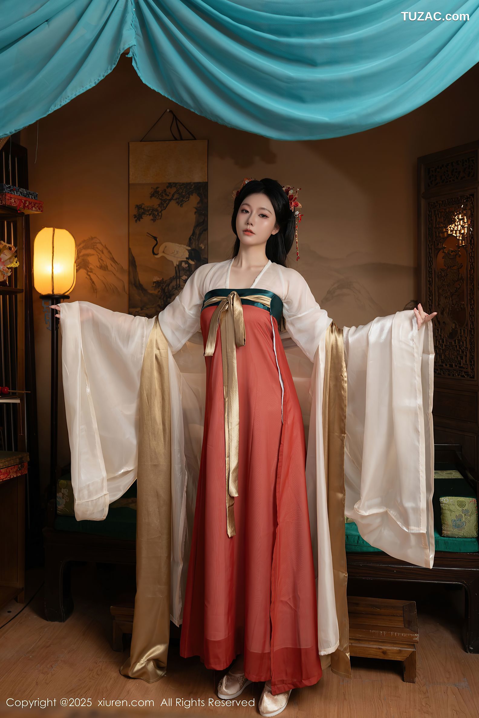 XiuRen秀人网-10223-陆萱萱-安然anran-古装姐妹花-2025.04.29