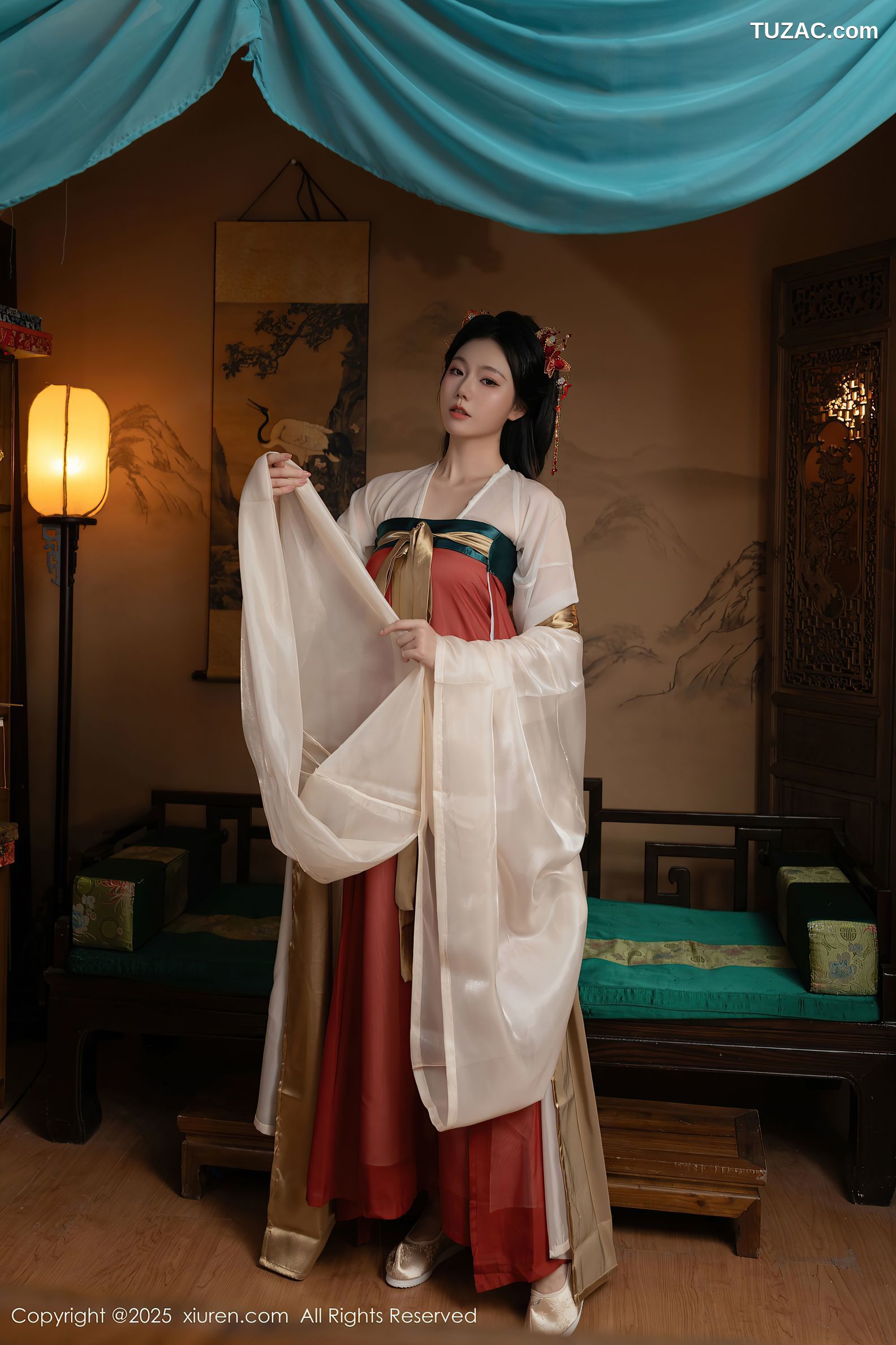 XiuRen秀人网-10223-陆萱萱-安然anran-古装姐妹花-2025.04.29