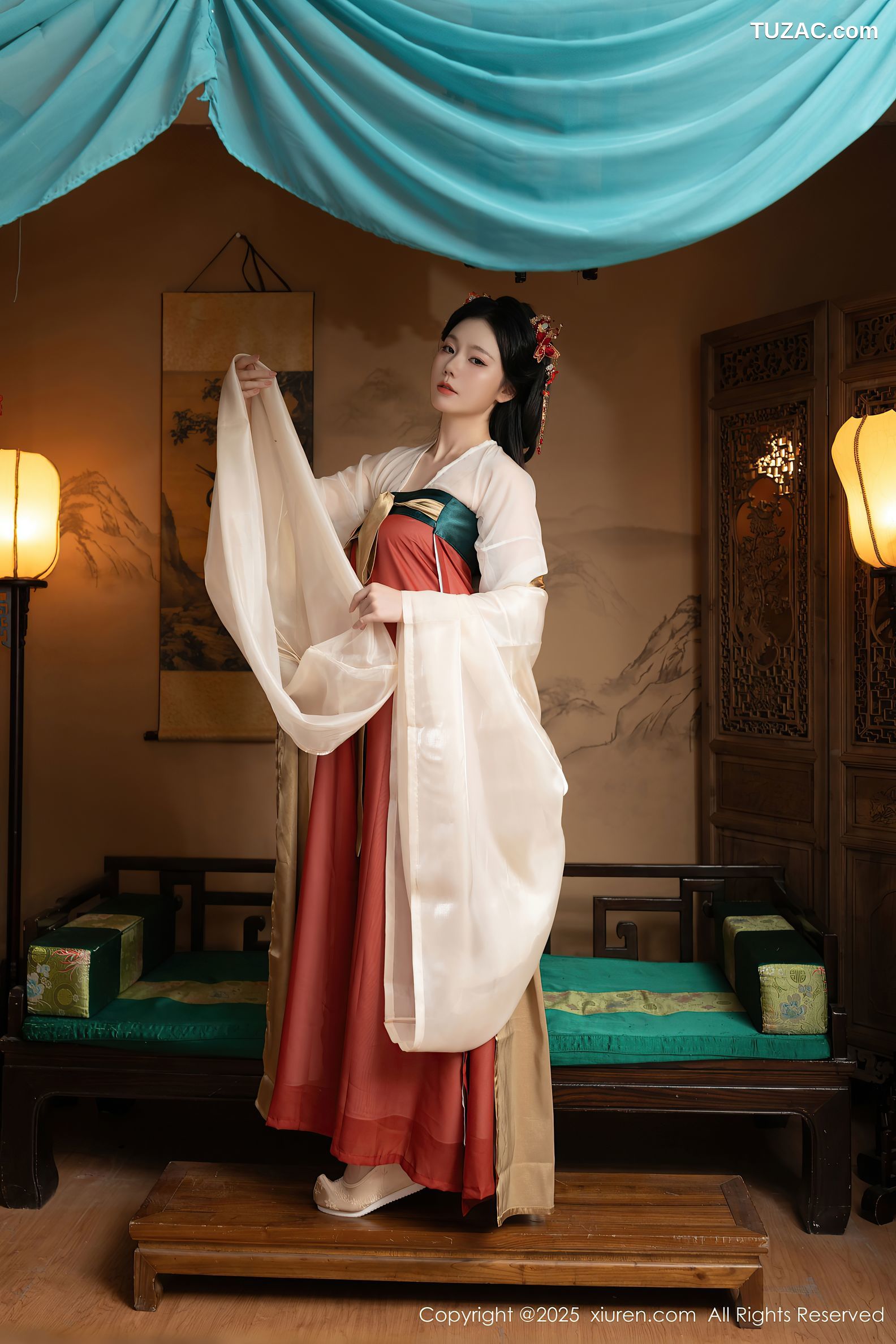 XiuRen秀人网-10223-陆萱萱-安然anran-古装姐妹花-2025.04.29