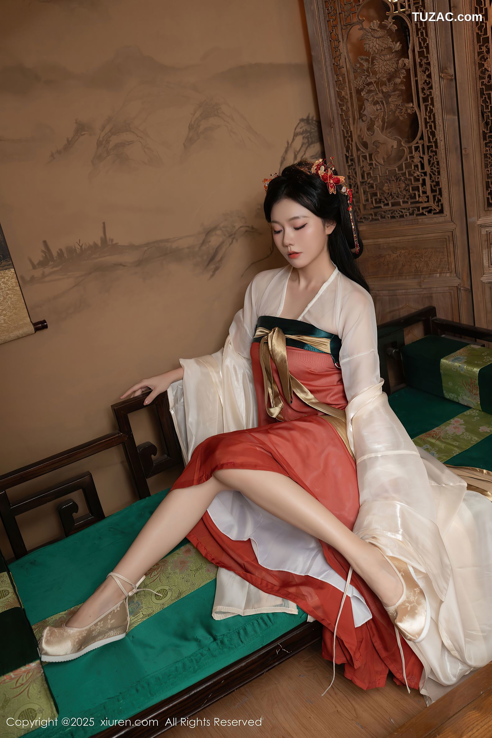 XiuRen秀人网-10223-陆萱萱-安然anran-古装姐妹花-2025.04.29