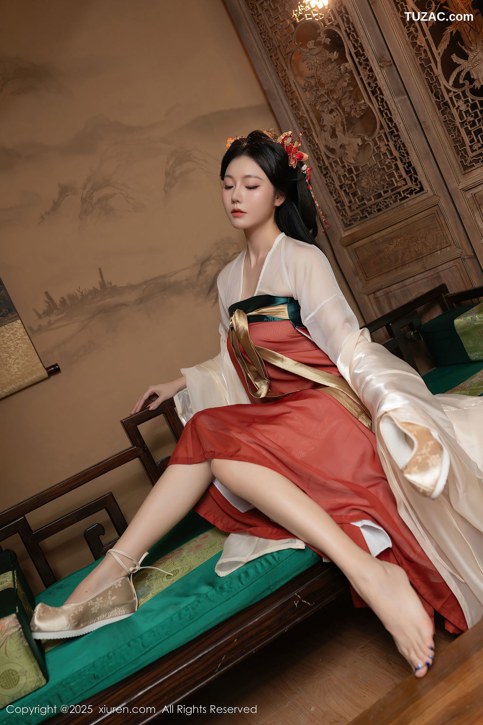 XiuRen秀人网-10223-陆萱萱-安然anran-古装姐妹花-2025.04.29