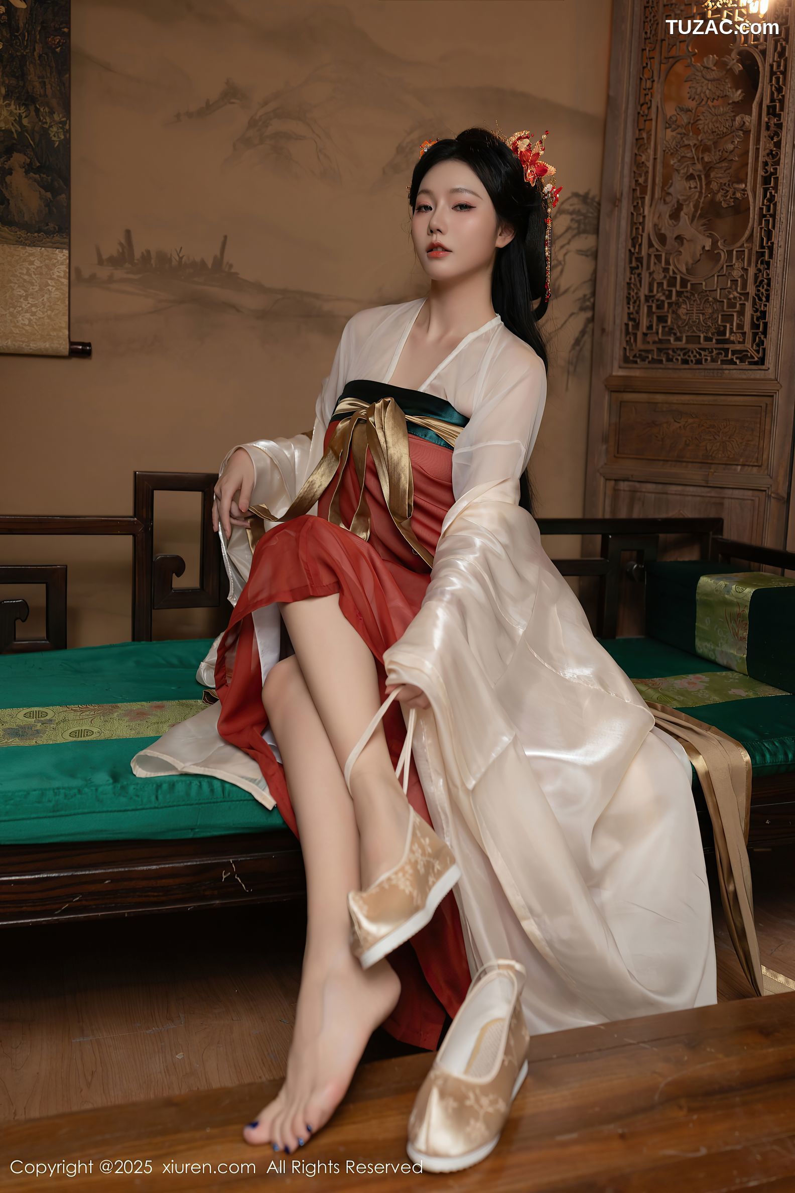 XiuRen秀人网-10223-陆萱萱-安然anran-古装姐妹花-2025.04.29