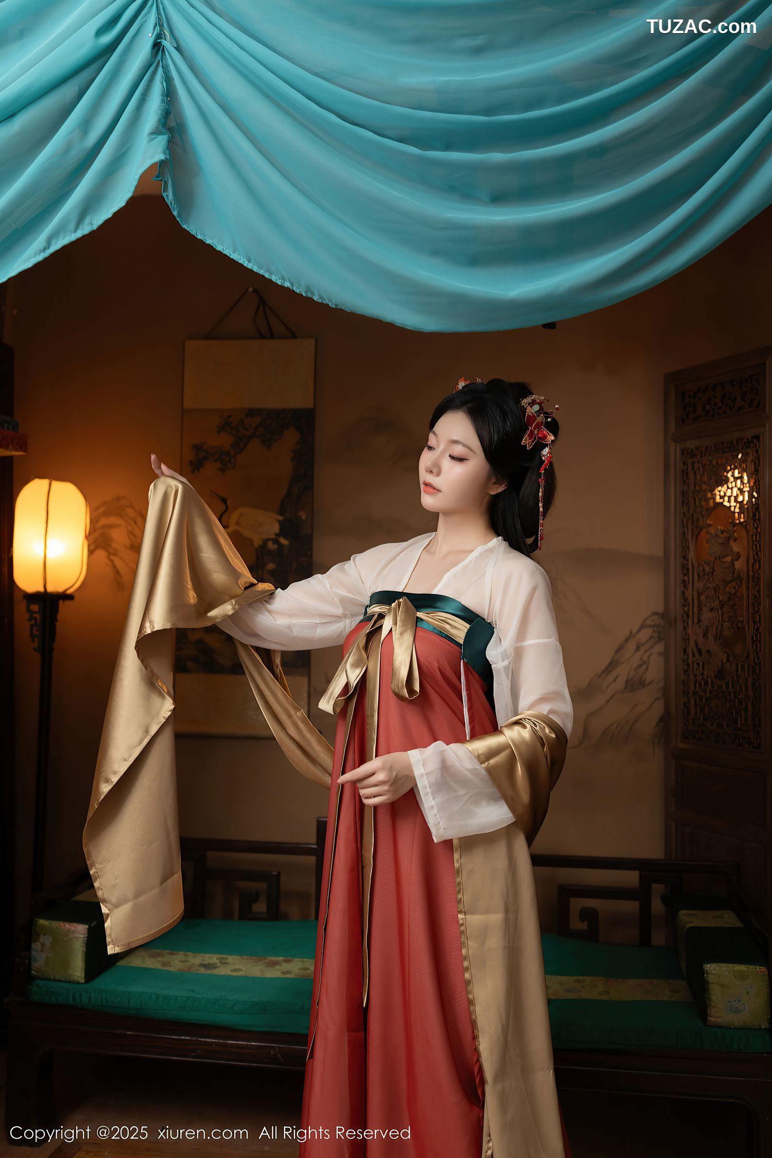 XiuRen秀人网-10223-陆萱萱-安然anran-古装姐妹花-2025.04.29