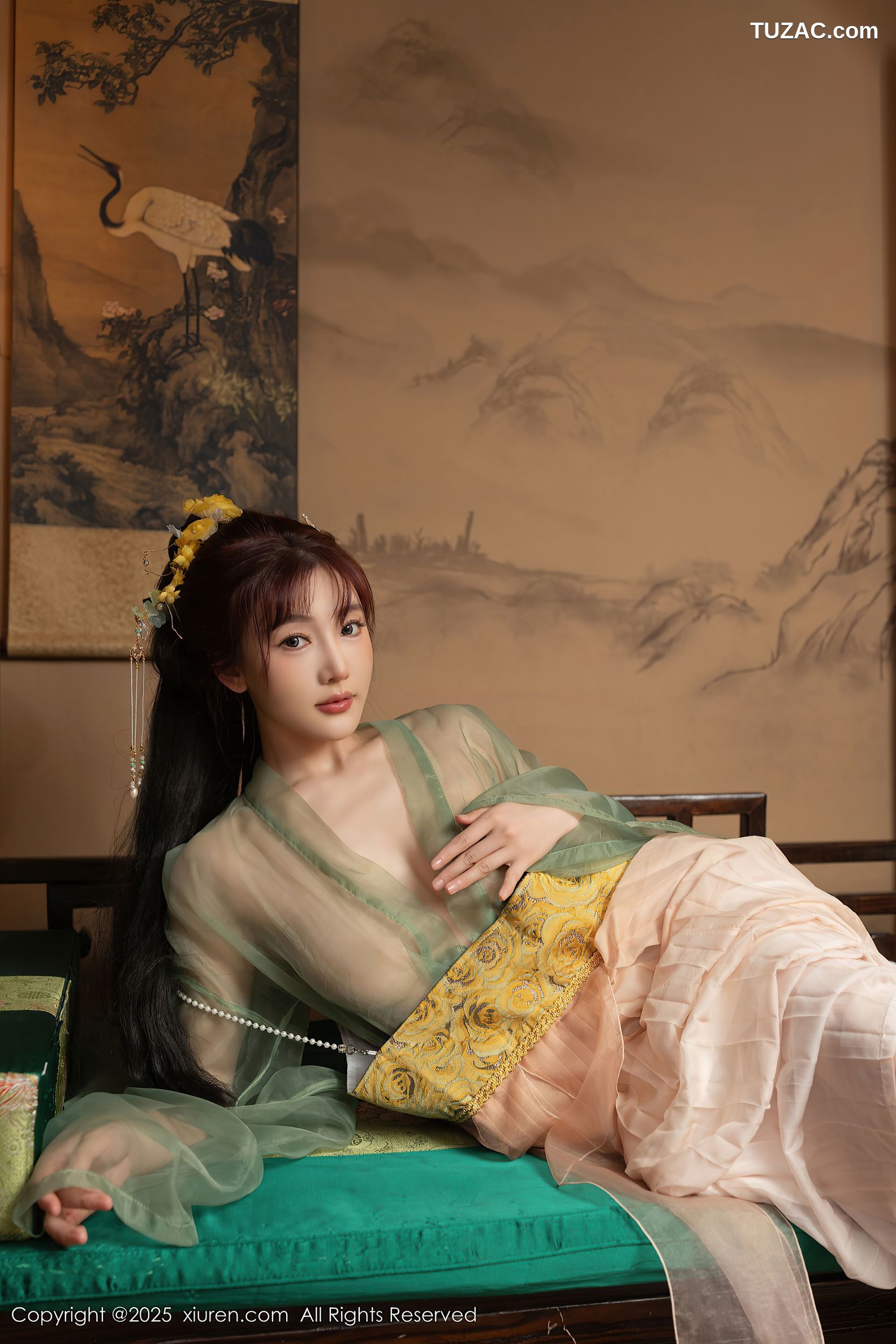 XiuRen秀人网-10223-陆萱萱-安然anran-古装姐妹花-2025.04.29