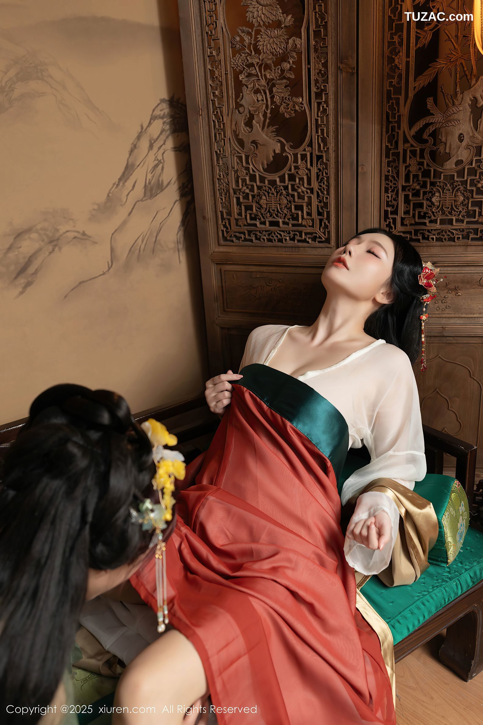 XiuRen秀人网-10223-陆萱萱-安然anran-古装姐妹花-2025.04.29