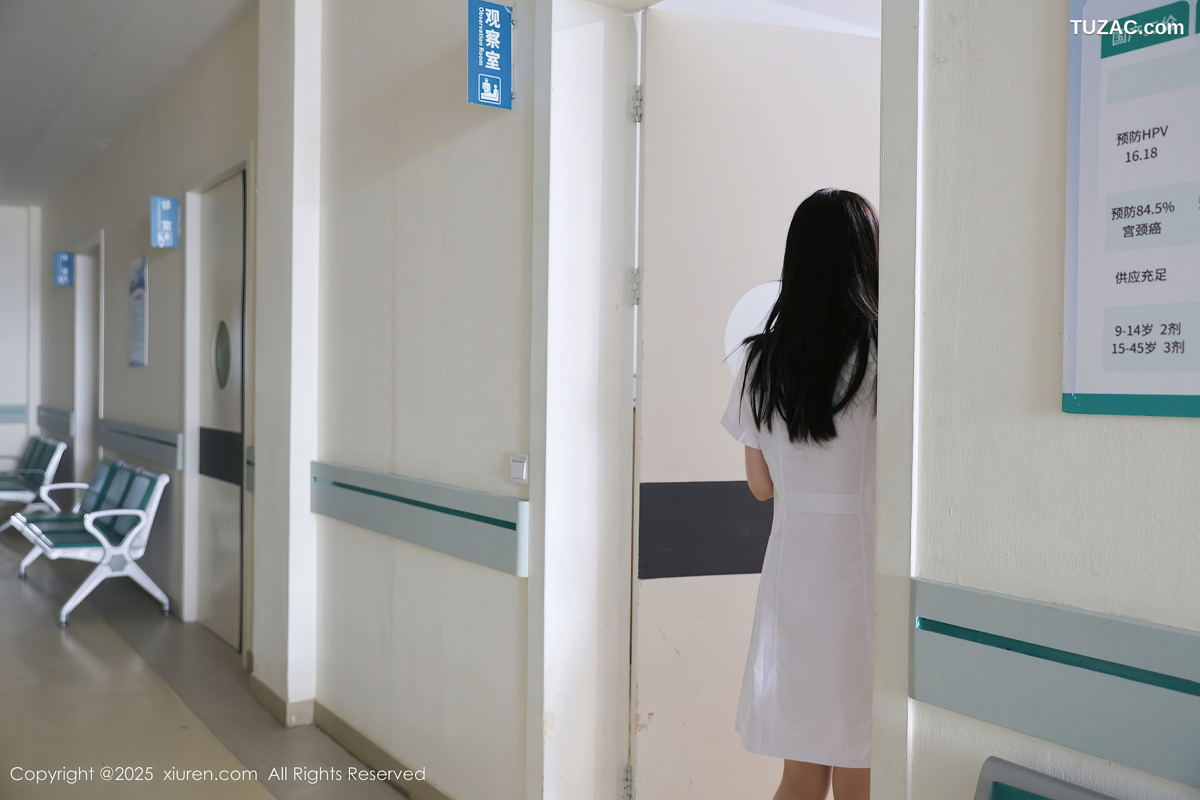 XiuRen秀人网-10256-布丁wow-白色护士制服诱惑-2025.05.09