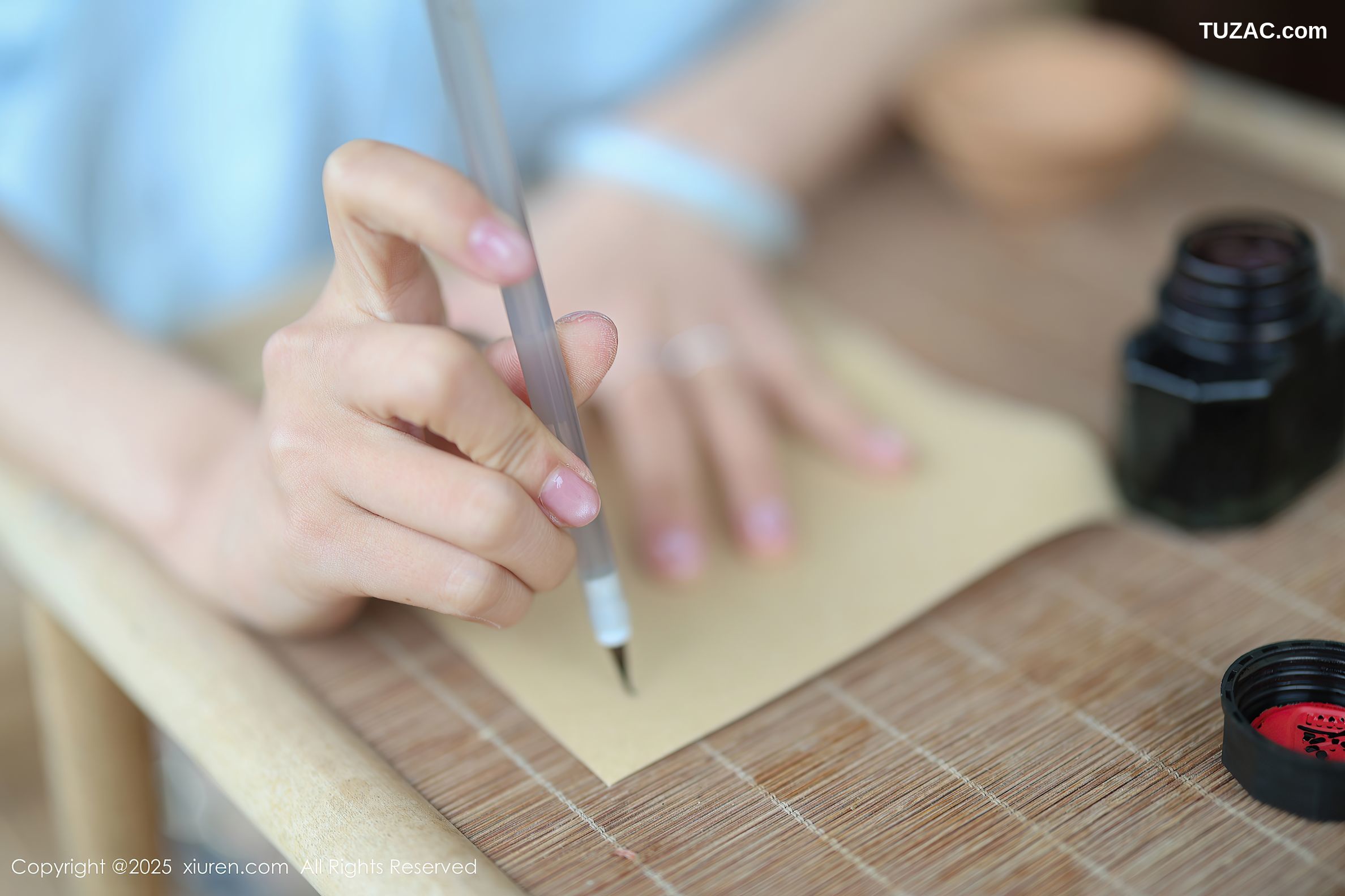 XiuRen秀人网-10278-茂木希子-日式旗袍肉色丝袜-2025.05.15