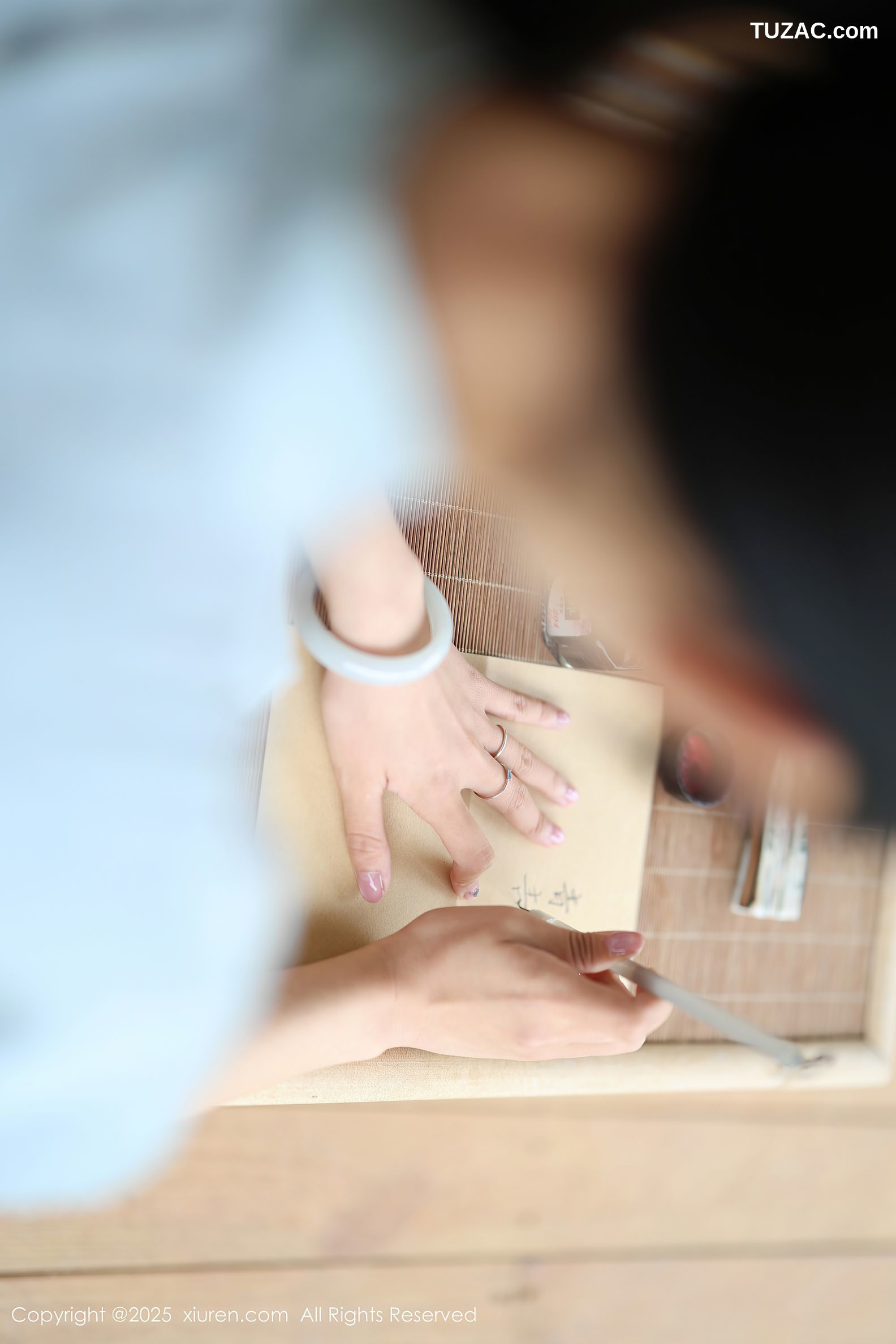 XiuRen秀人网-10278-茂木希子-日式旗袍肉色丝袜-2025.05.15