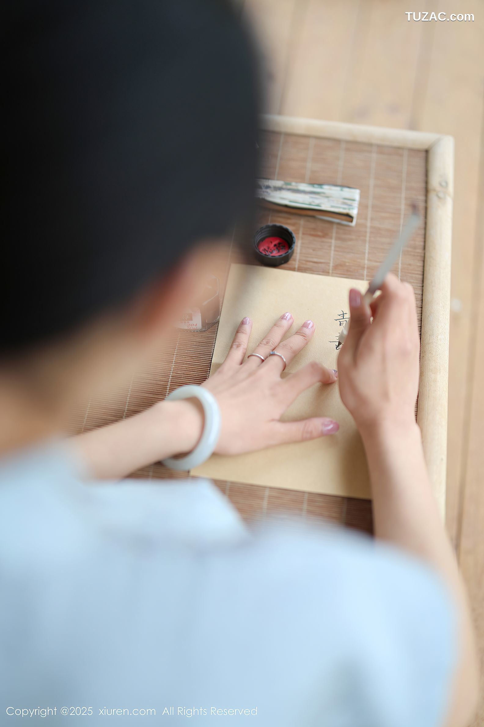 XiuRen秀人网-10278-茂木希子-日式旗袍肉色丝袜-2025.05.15