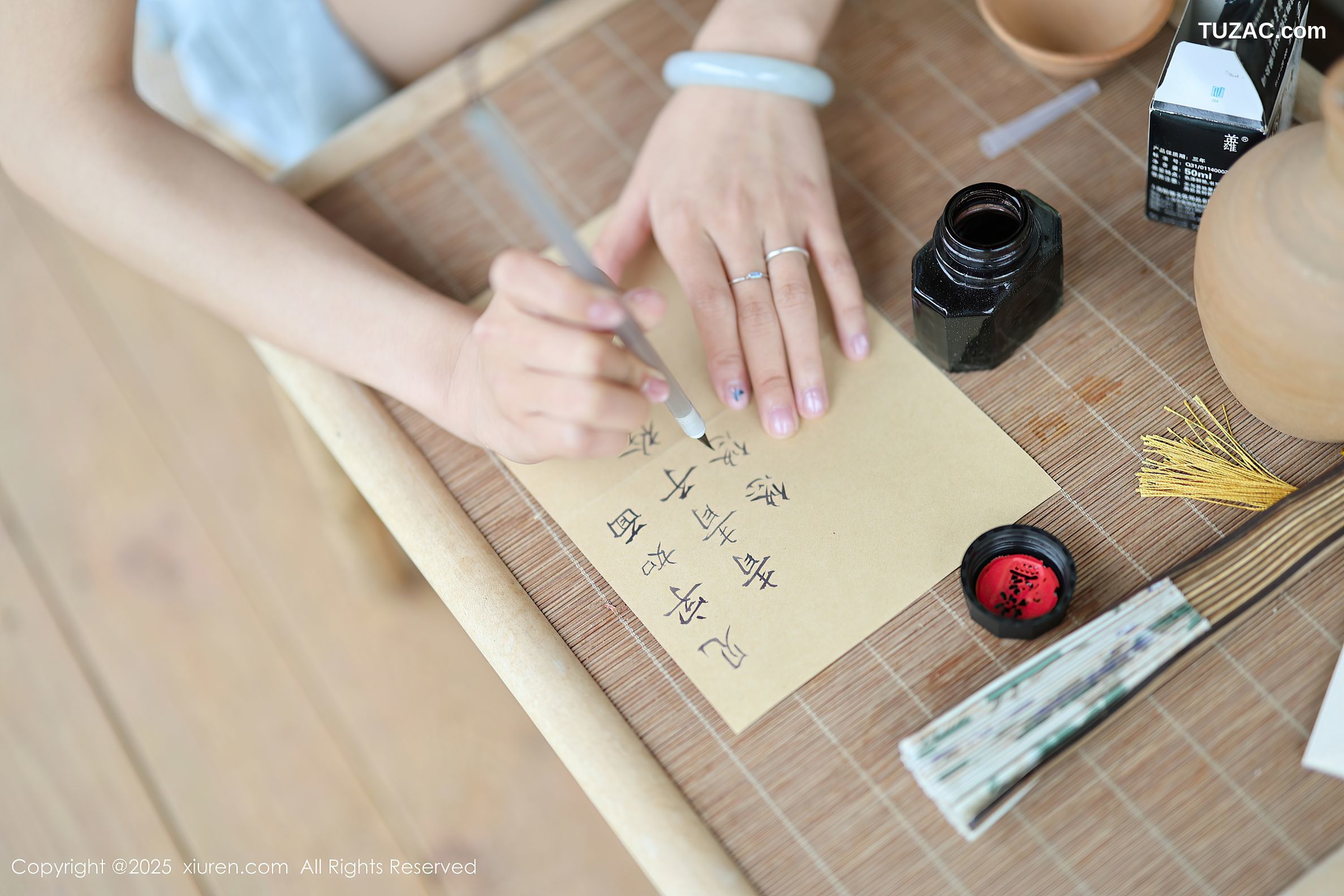 XiuRen秀人网-10278-茂木希子-日式旗袍肉色丝袜-2025.05.15