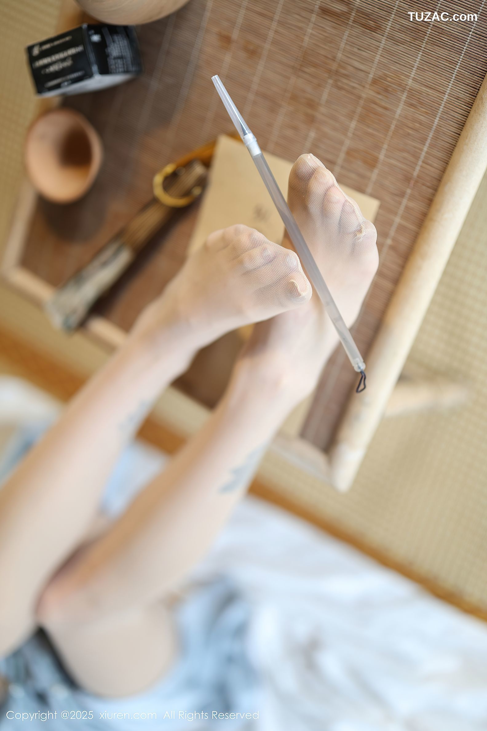 XiuRen秀人网-10278-茂木希子-日式旗袍肉色丝袜-2025.05.15