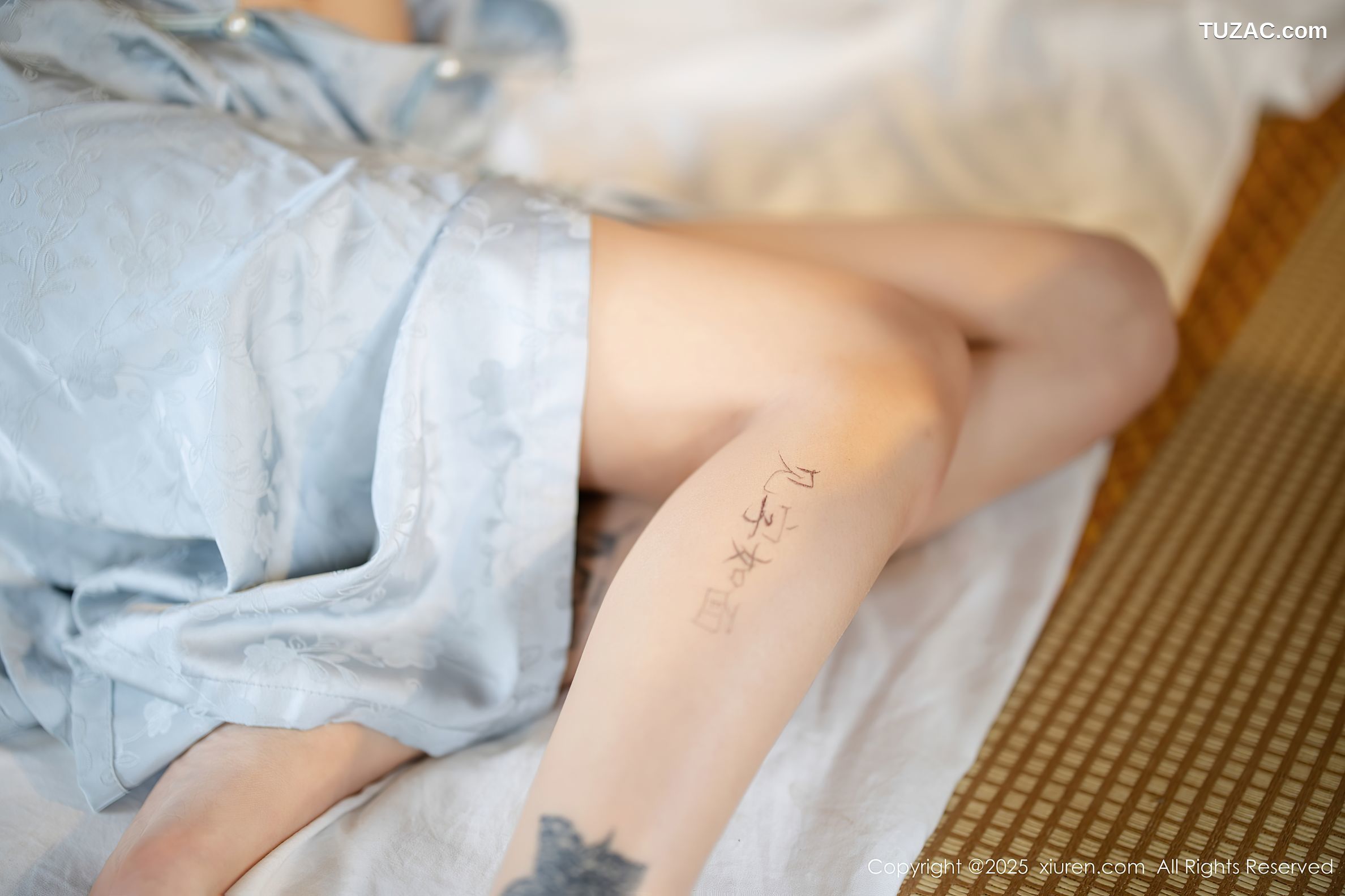 XiuRen秀人网-10278-茂木希子-日式旗袍肉色丝袜-2025.05.15