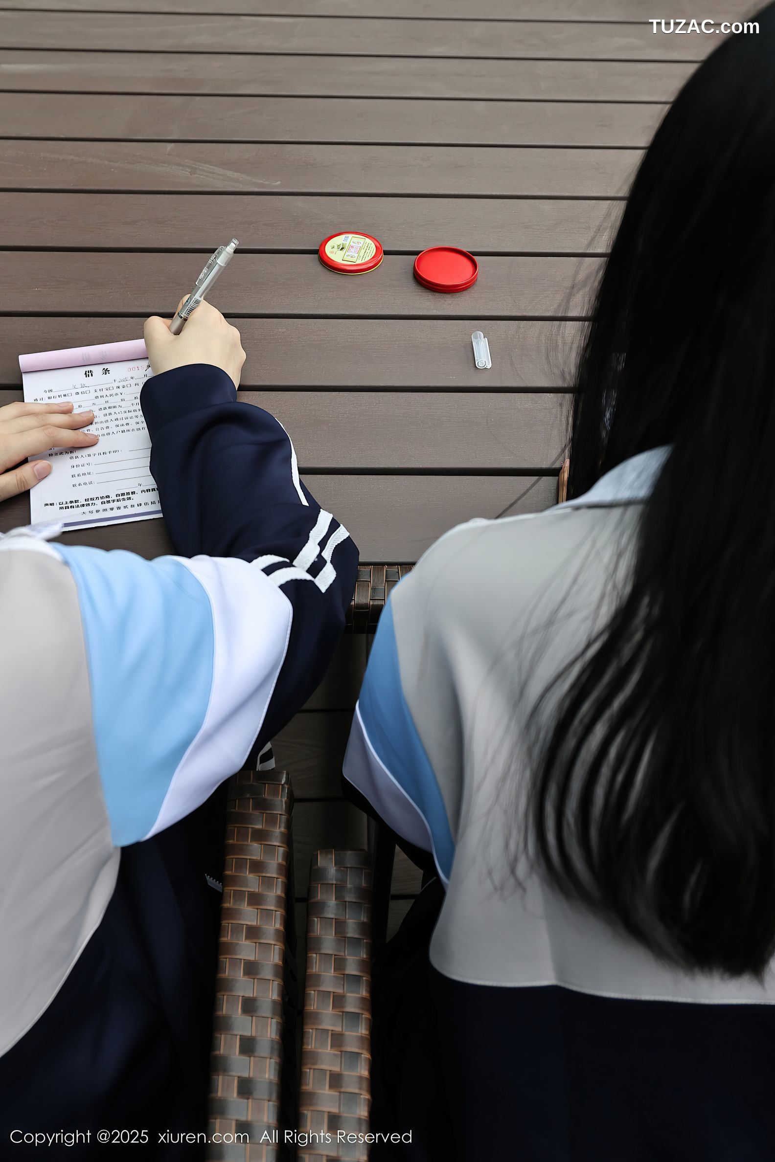 XiuRen秀人网-10288-小芭乐-蓝色校服姐妹花女生宾馆卖身-2025.05.16