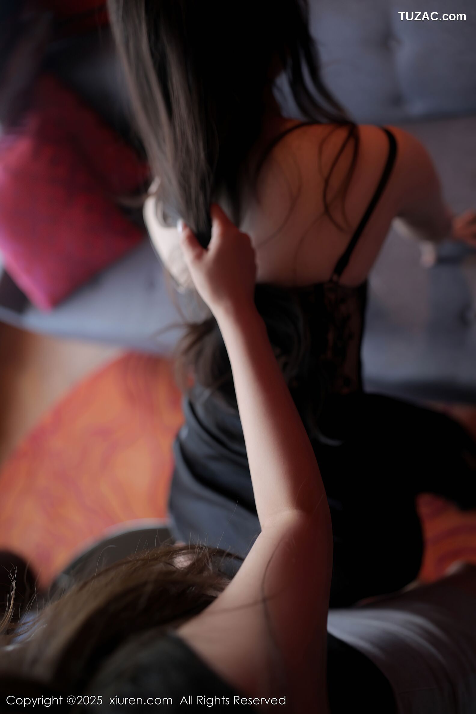 XiuRen秀人网-10357-白茹雪Abby-轻透情趣黑色蕾丝-2025.06.03