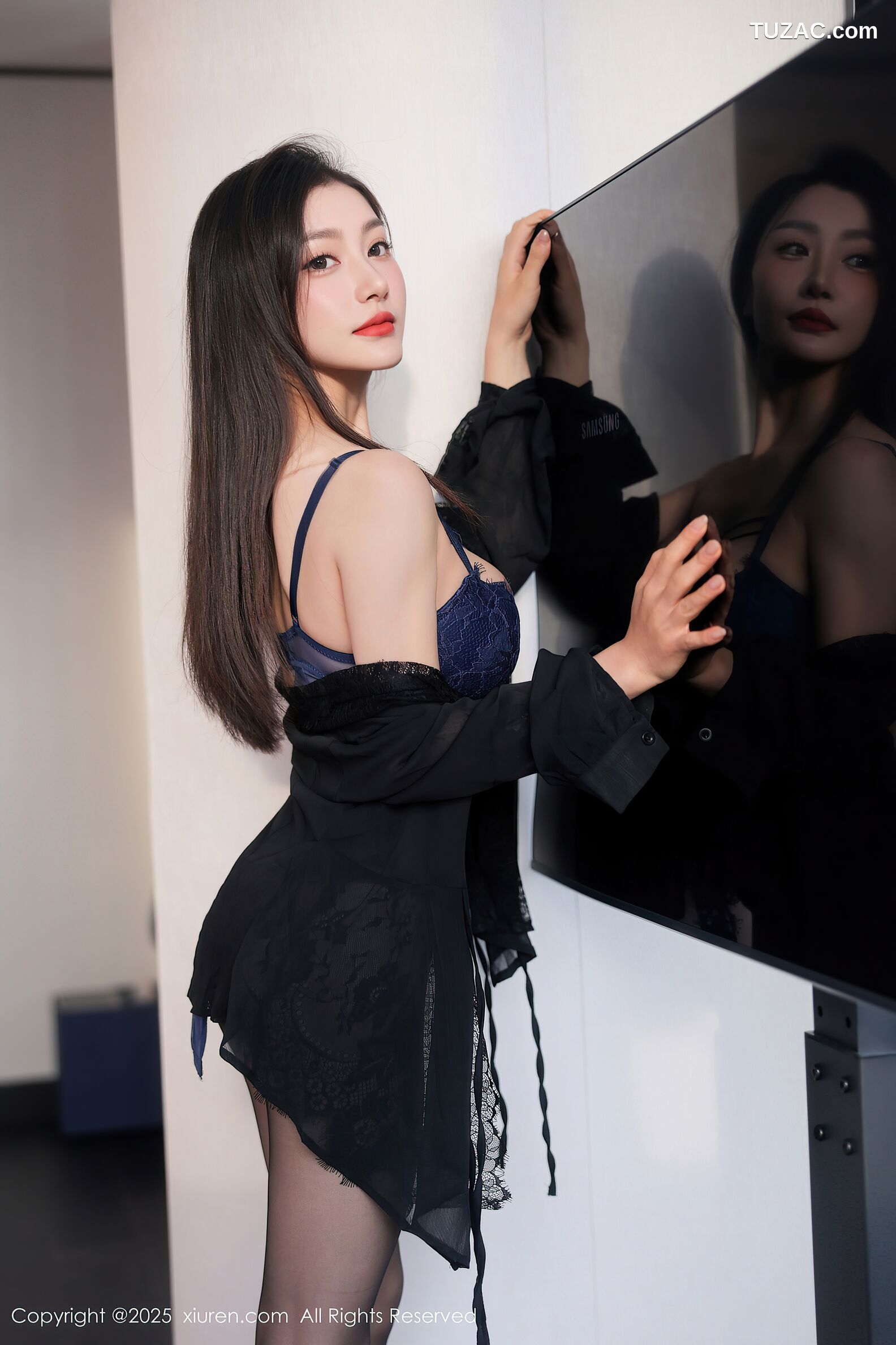 XiuRen秀人网-10382-Annie_baby-长腿黑丝情趣蕾丝-2025.06.09
